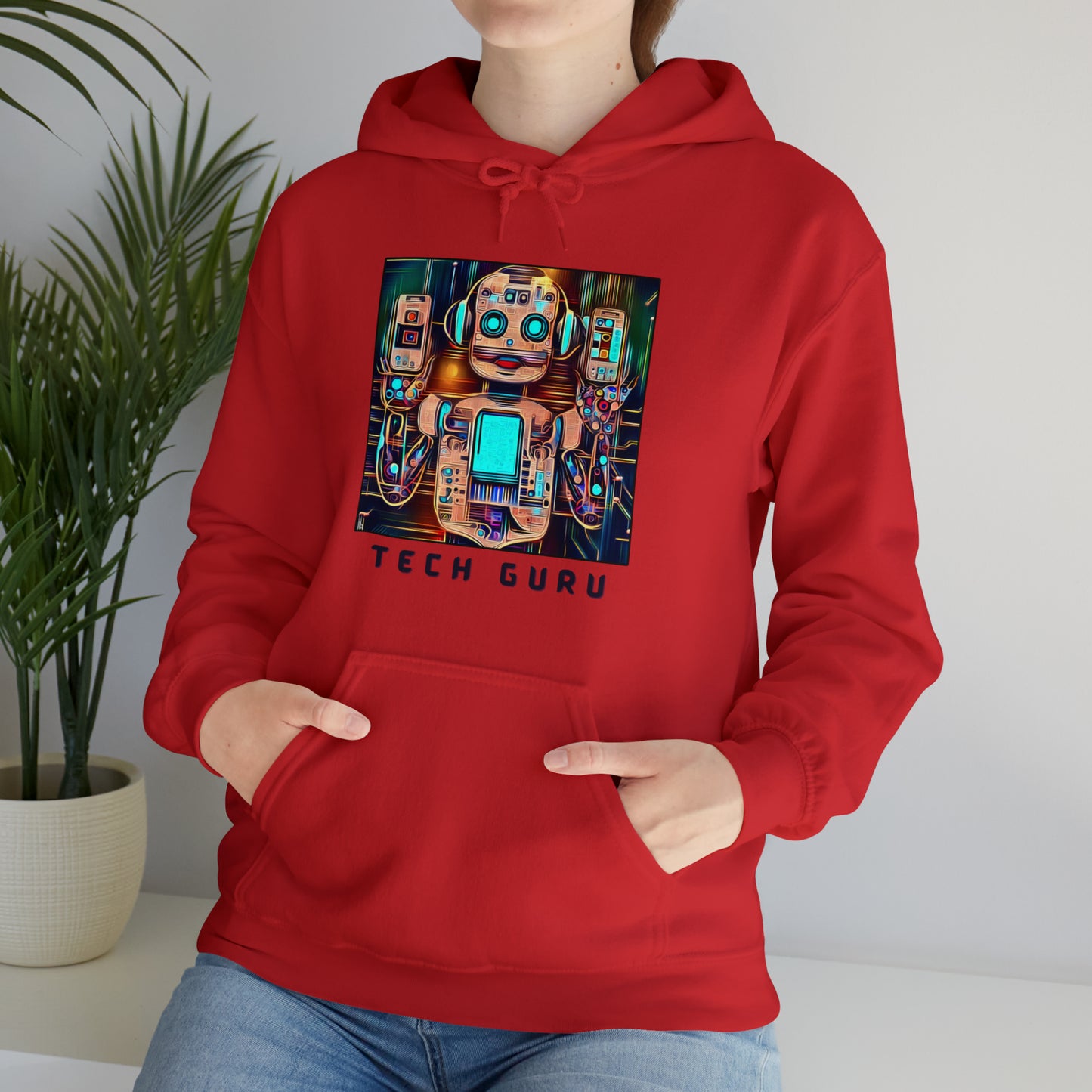 Digital Savvy: Tech Guru Unisex Hoodie | Electronics Enthusiast Hoodies