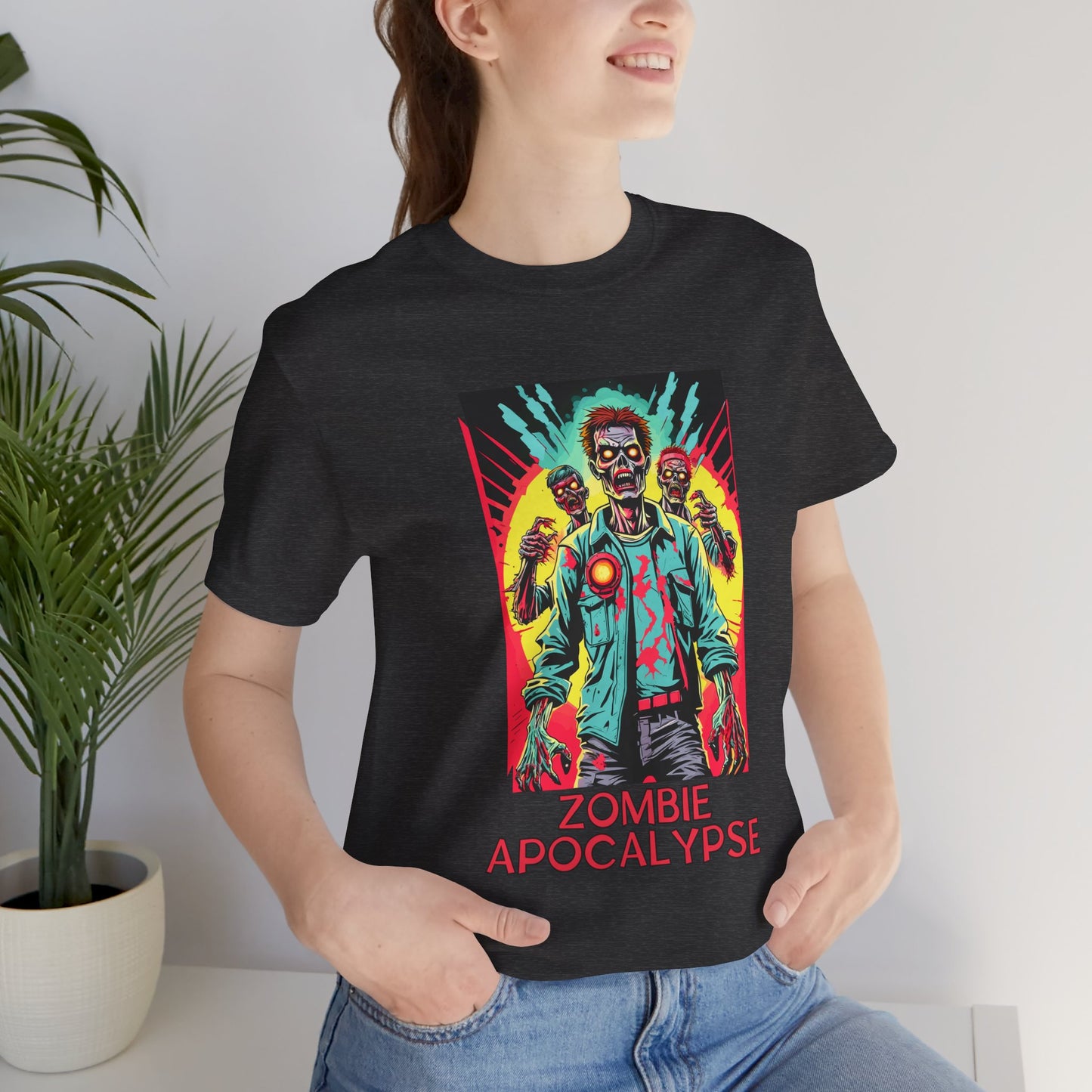 Comic Book Heroes: Zombie Apocalypse Survivors T-Shirt |Halloween Vibes Tee