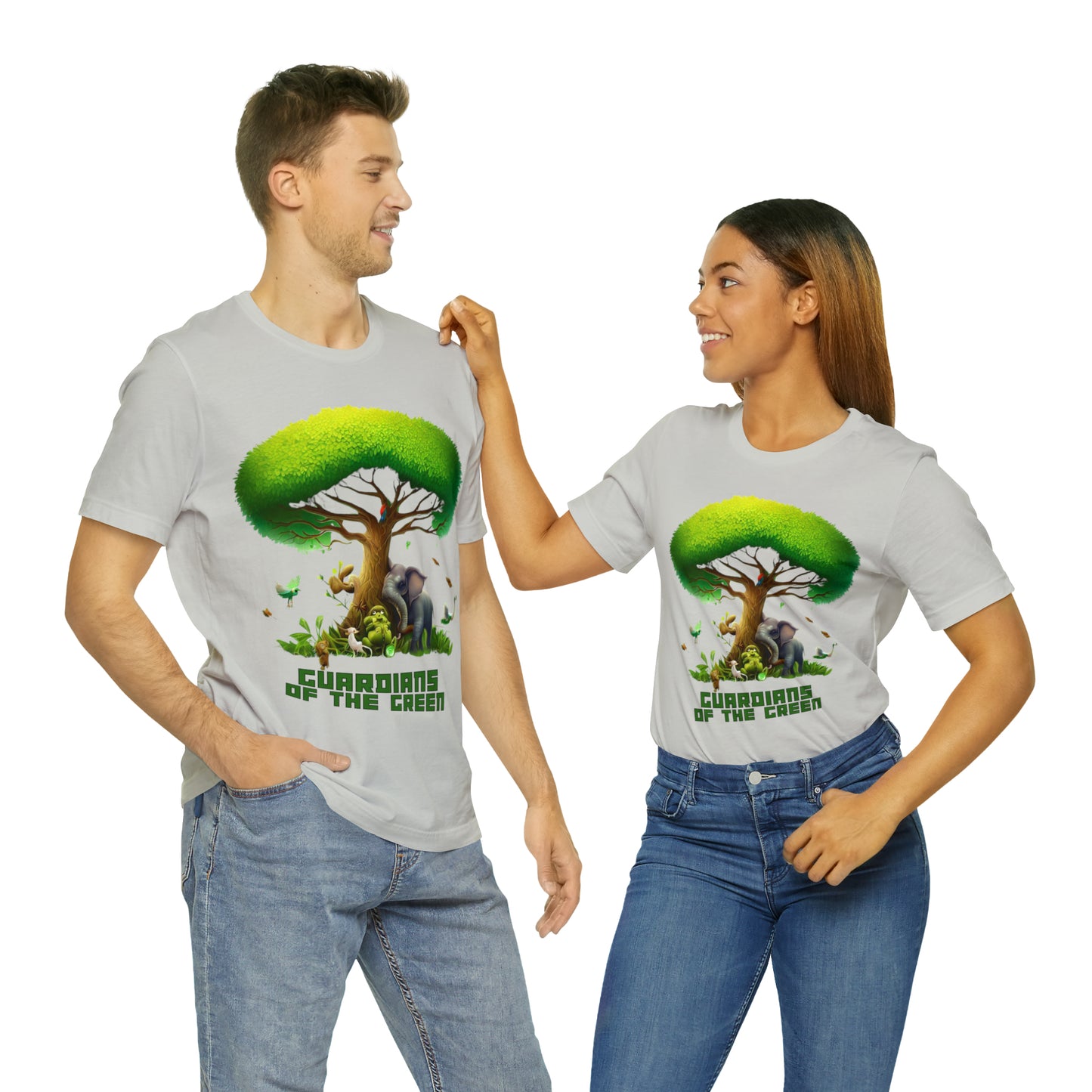 Guardians of the Green: Nature Nurturer Unisex Tee | Wildlife Harmony T-Shirts