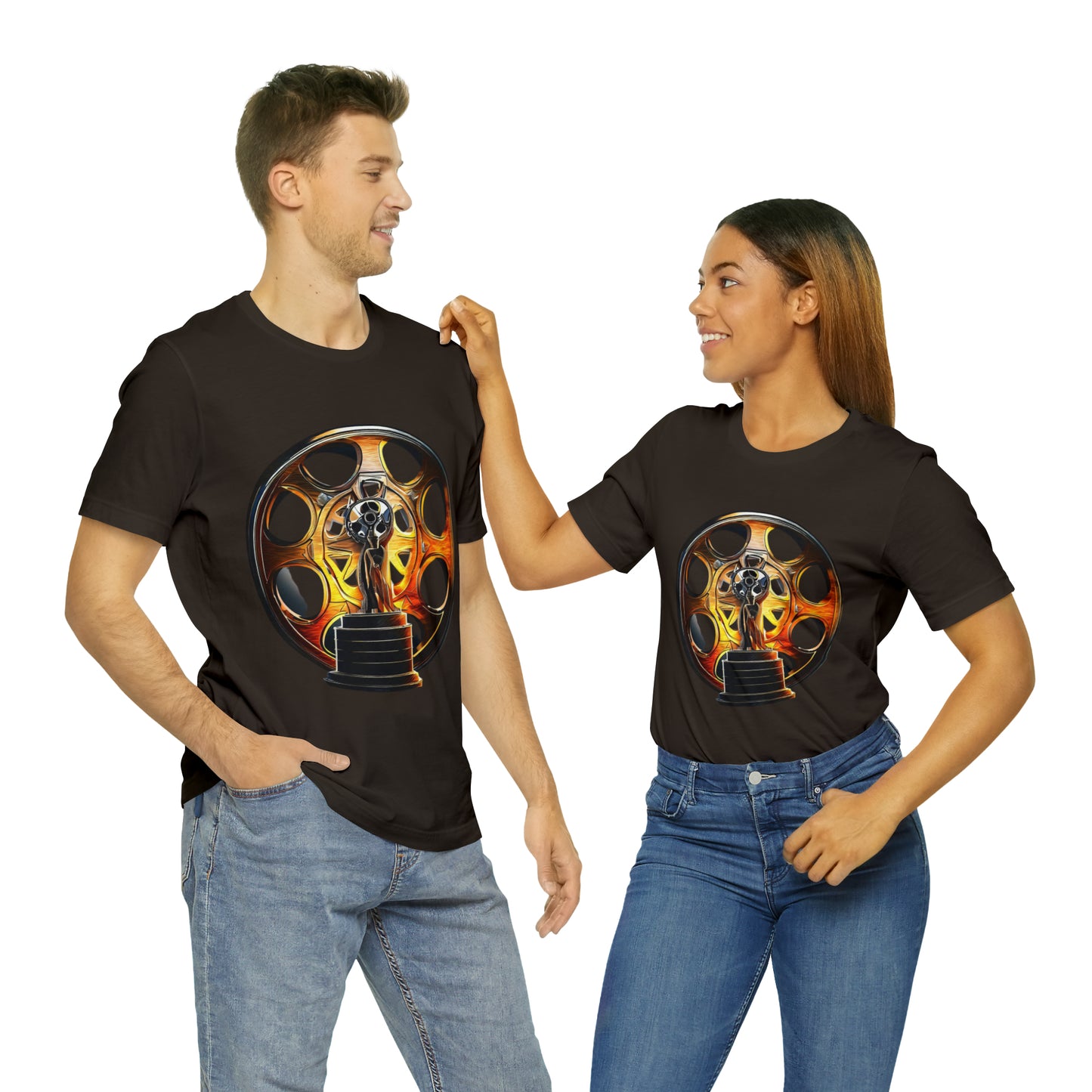 Cinematic Obsession: Movie Buff Unisex Tee | Film Fanatic T-Shirts