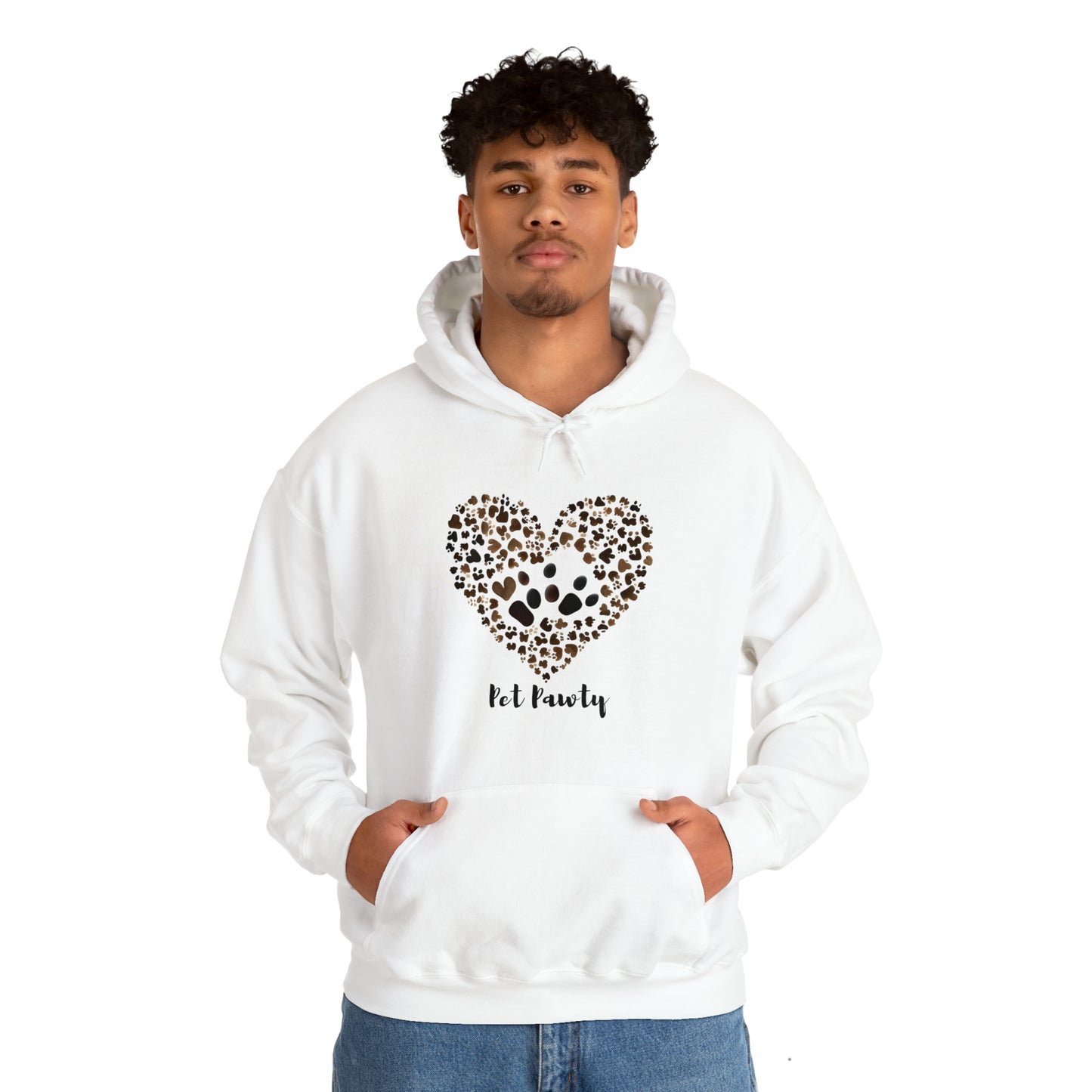 Paws and Play: Pet Paw-ty Unisex Hoodie | Furry Friends Fiesta Hoodies