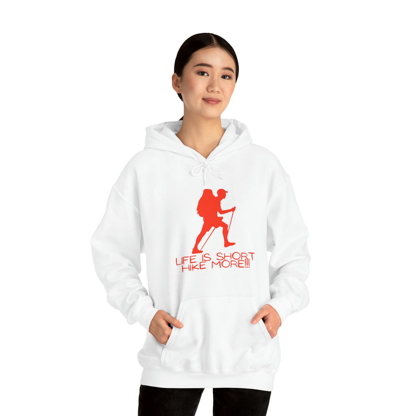 Answer Nature's Call: Life is Short, Hike More Hoodie | Explore the Wild Hoodies