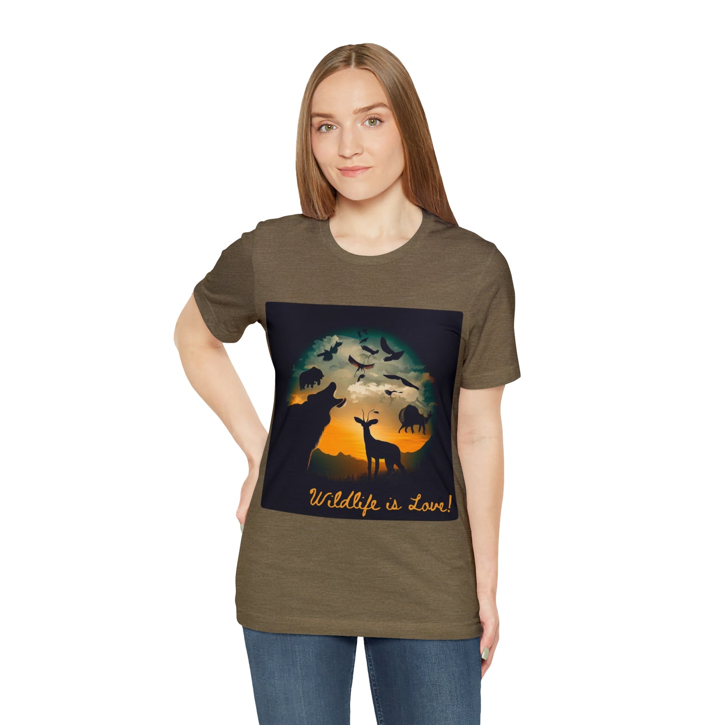 Nature's Companions: Wildlife Lover Unisex Tee | Creature Enthusiast T-Shirts