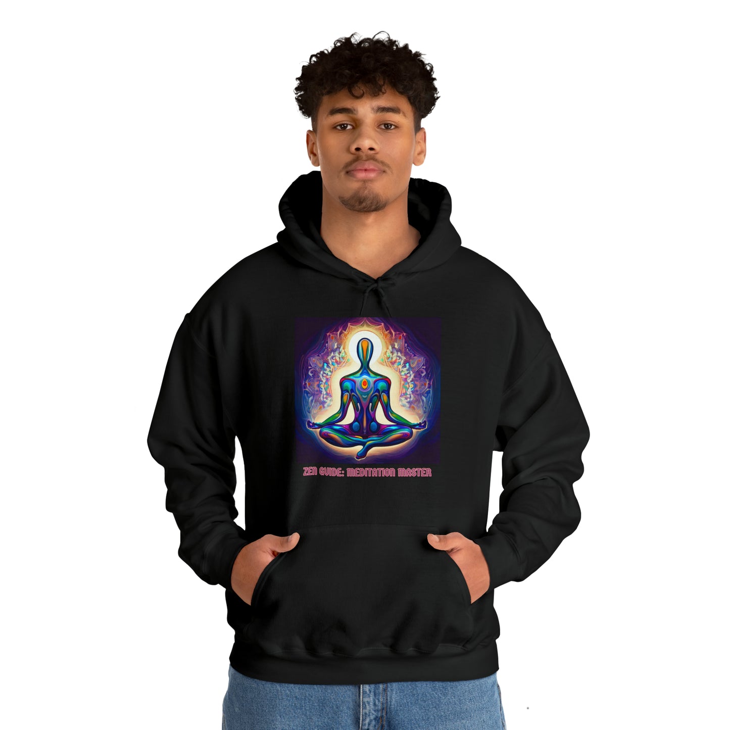 Zen Guide: Meditation Master Unisex Hoodie | Serenity Seeker Hoodies