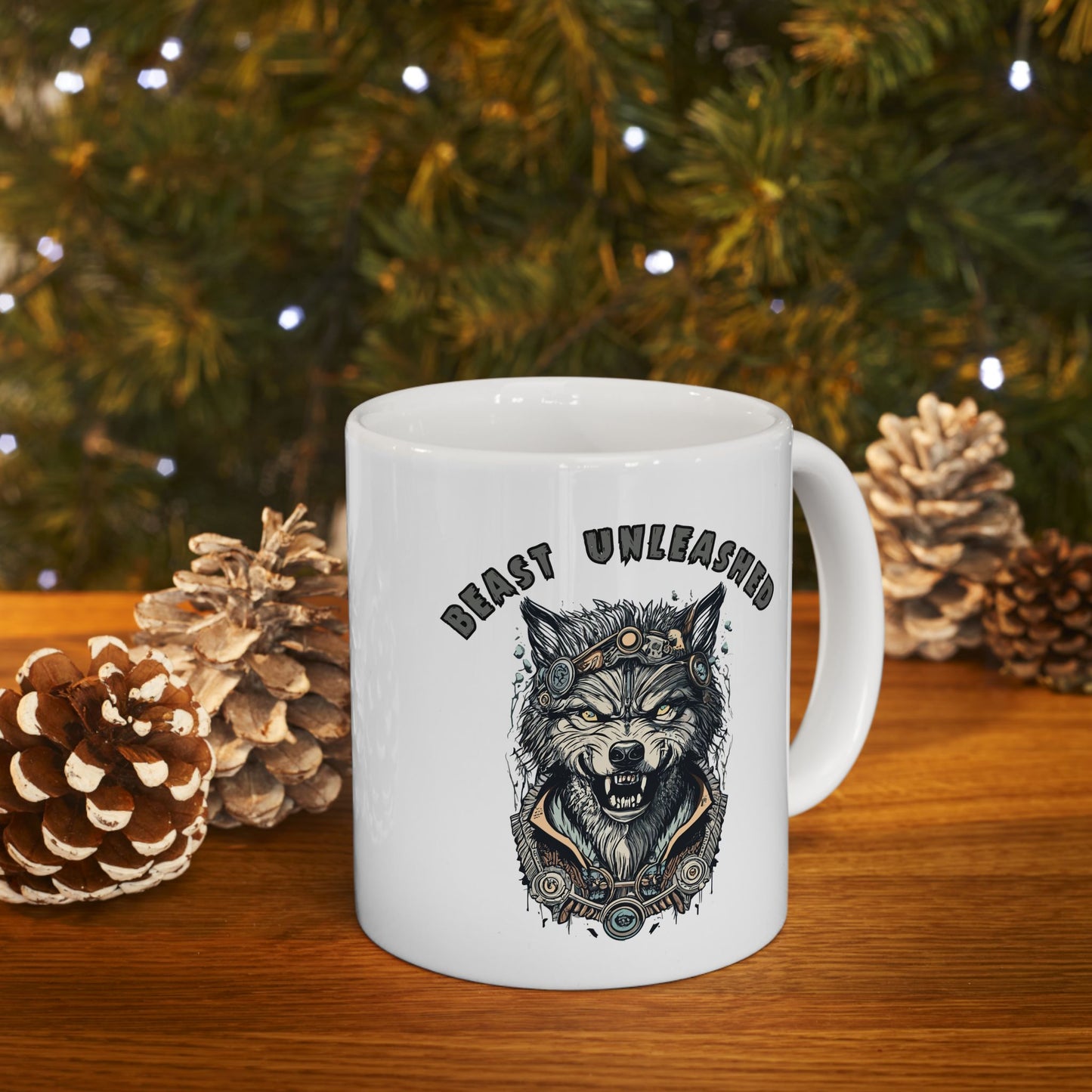 Beast Unleashed Mug, Be Like No One (BLN1) Mugs, Ceramic Mug 11oz