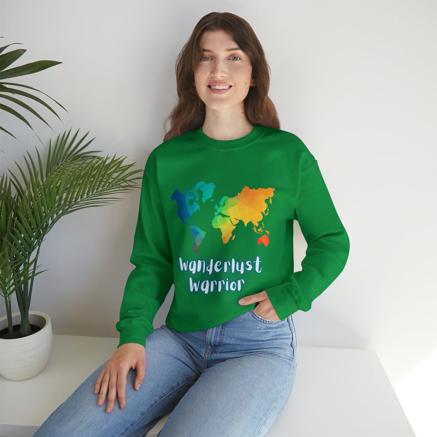 Explore, Wander, Conquer Sweatshirt | Wanderlust Warrior Sweatshirt