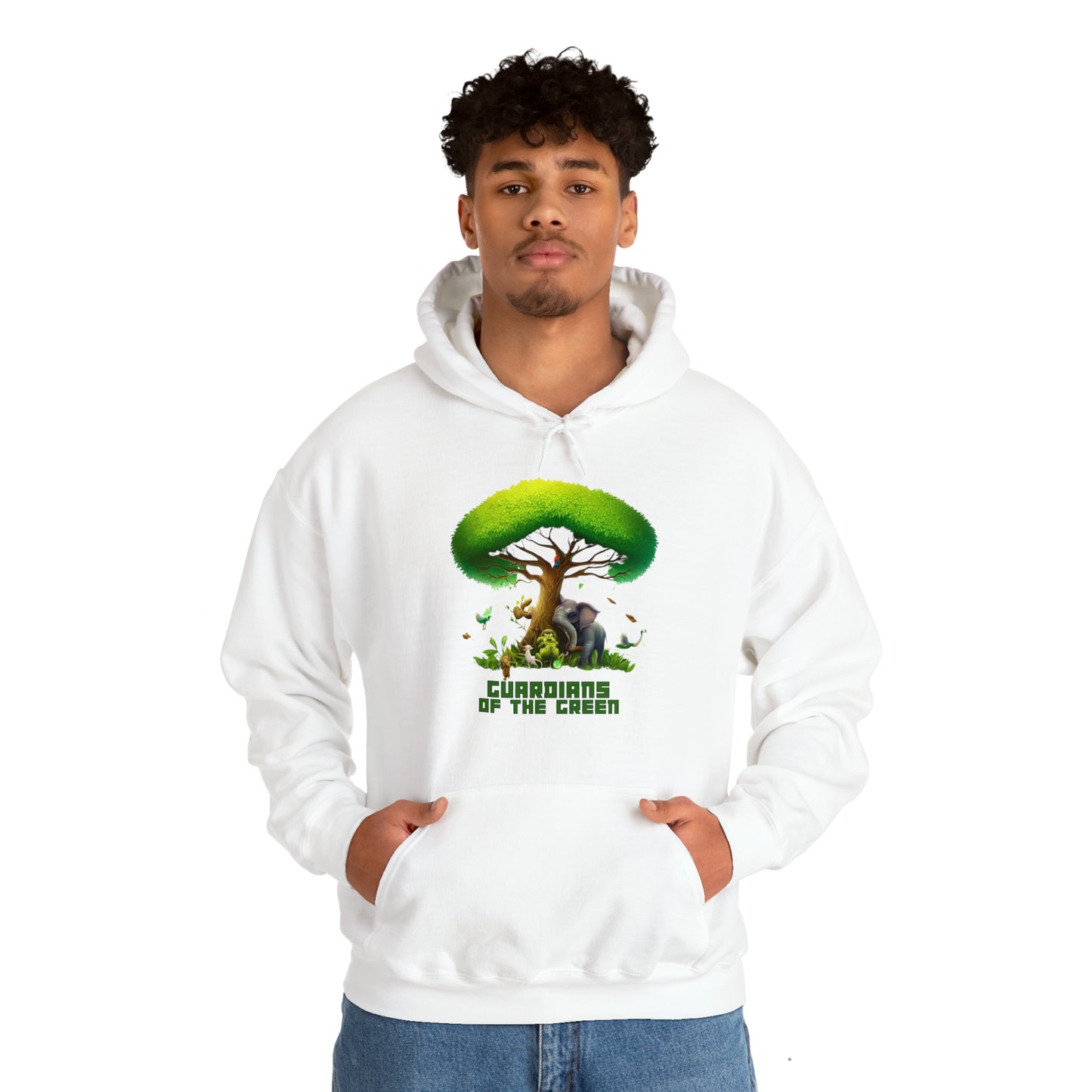 Guardians of the Green: Nature Nurturer Unisex Hoodie | Wildlife Harmony Hoodies