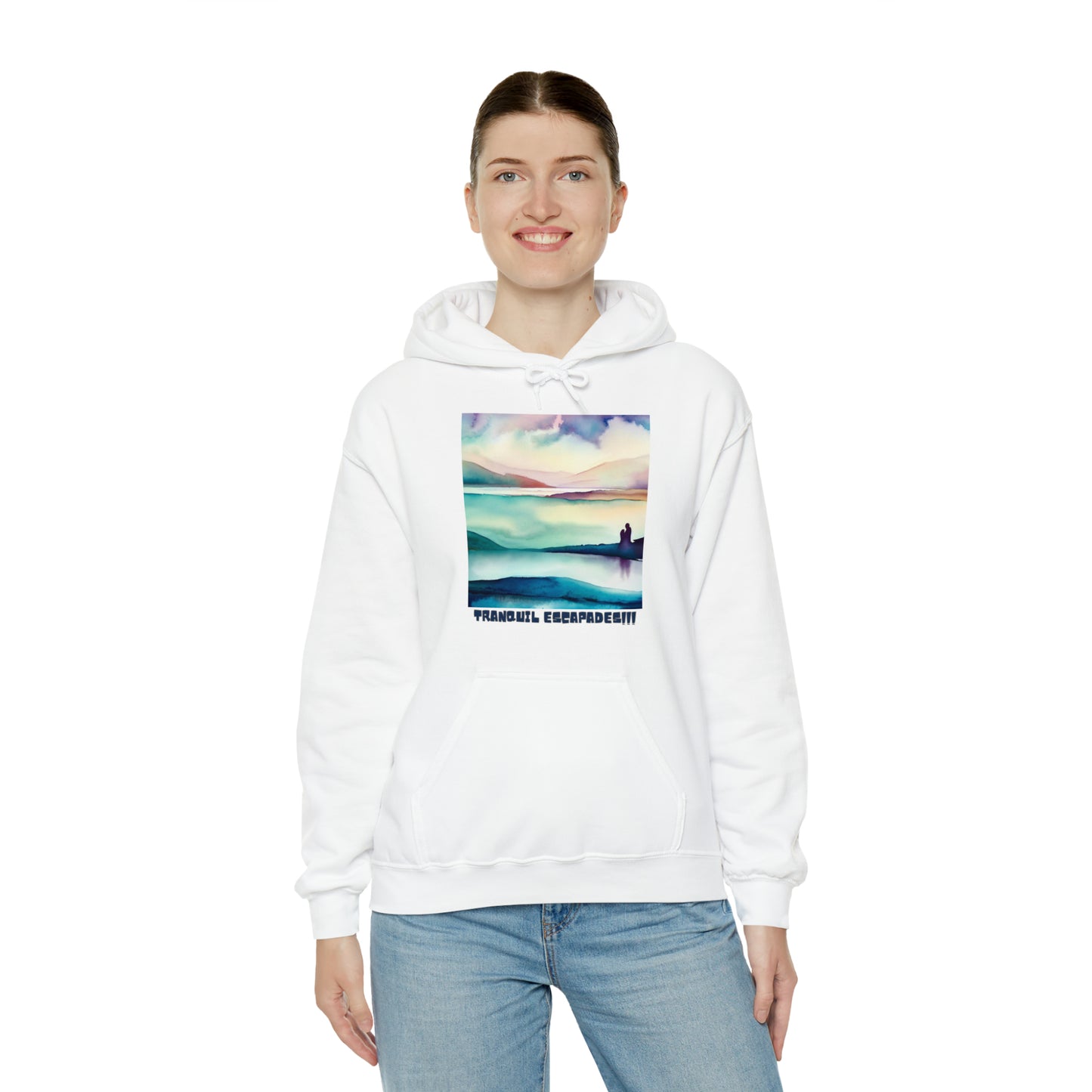 Tranquil Escapes: Serenity Seeker Unisex Hoodie | Embrace Peace Hoodies