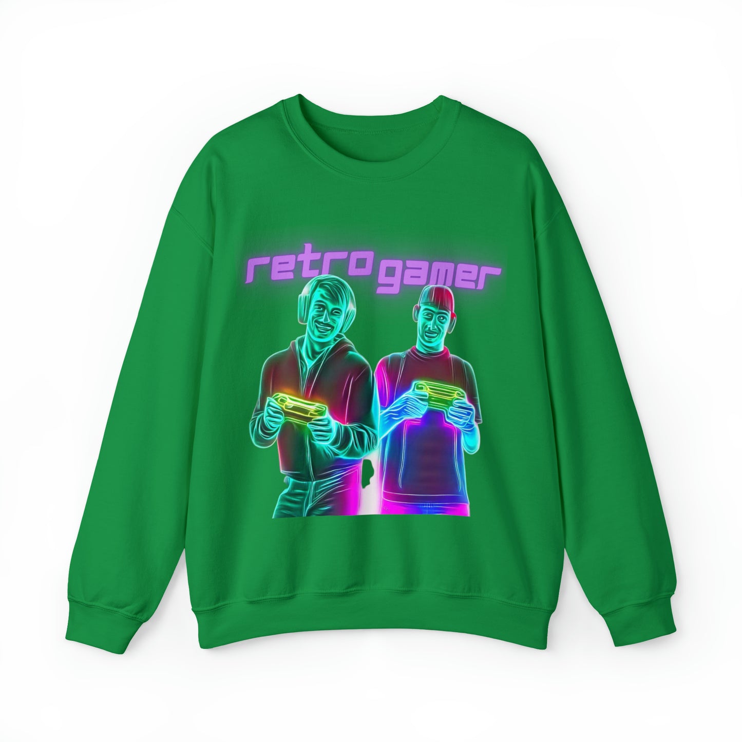 Vintage Gaming Vibes Sweatshirt | Retro Gamer Unisex Sweatshirt