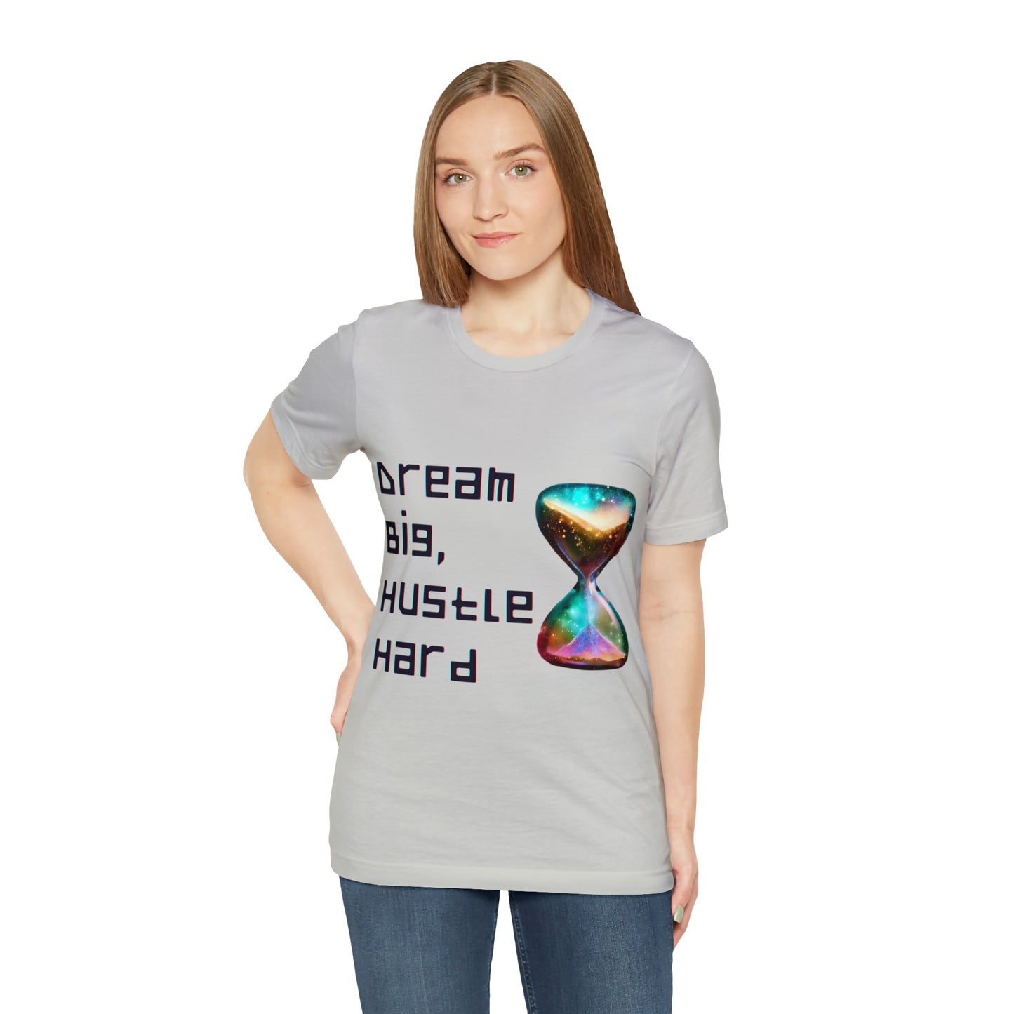 Achieve and Conquer: Dream Big, Hustle Hard Unisex Tee | Success Journey T-Shirts