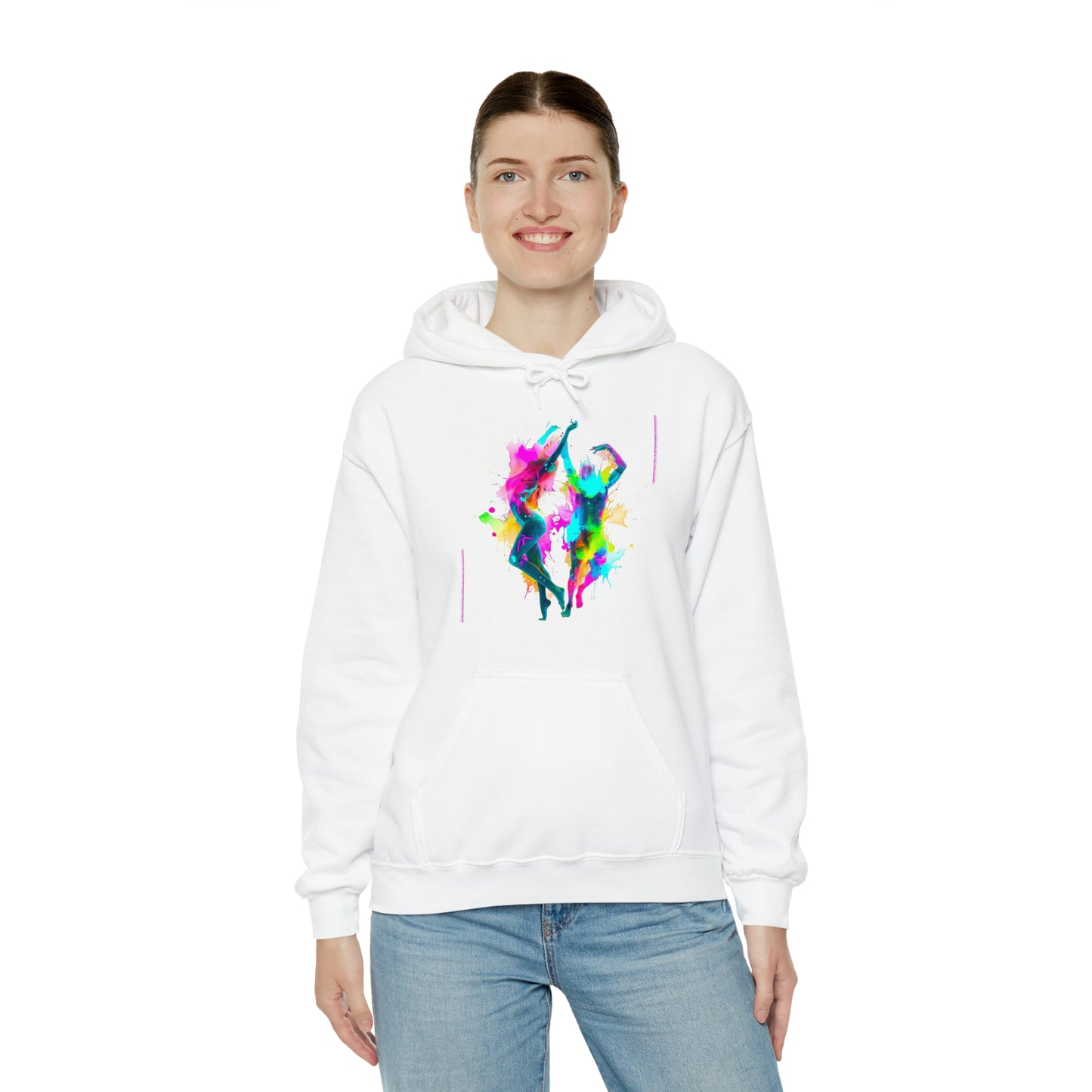 Artistic Anarchy: Creative Chaos Unisex Hoodie | Colorful Chaos Hoodies