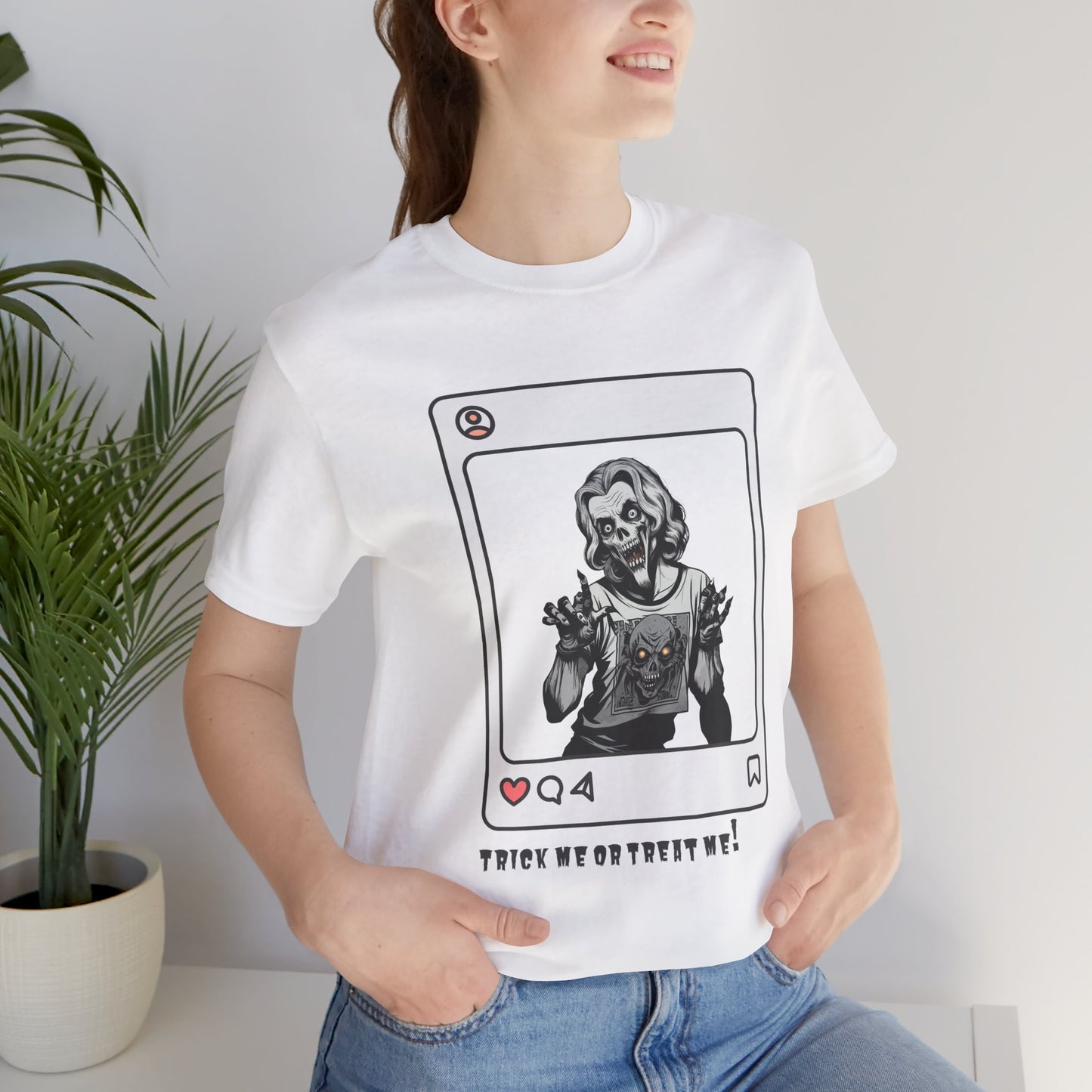 Retro Chilling Zombie Hand T-Shirt | Horror Tee | Halloween Vibes Tee