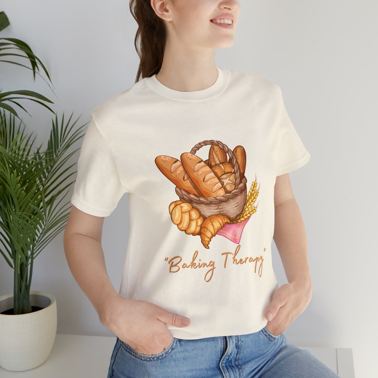 Bake Away Stress: Baking Therapy Unisex Tee | Whisking Serenity T-Shirts