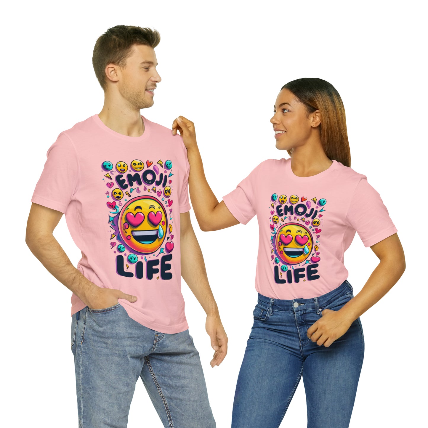 Emoji Life: Wear Your Emotions on Your Sleeve (Literally)! | Be Like No One(BLN1) T-Shirts