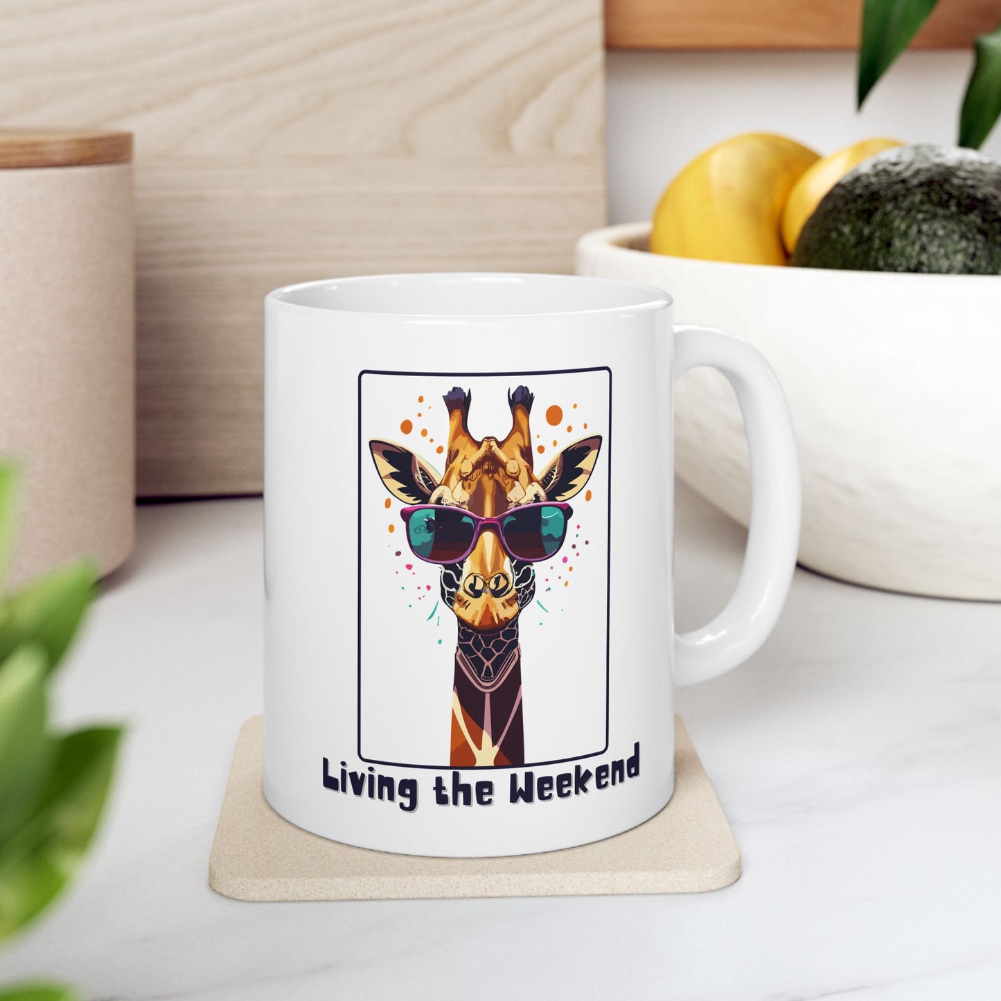 Living For The Weekend Mug, Be Like No One (BLN1) Mugs, Ceramic Mug 11oz