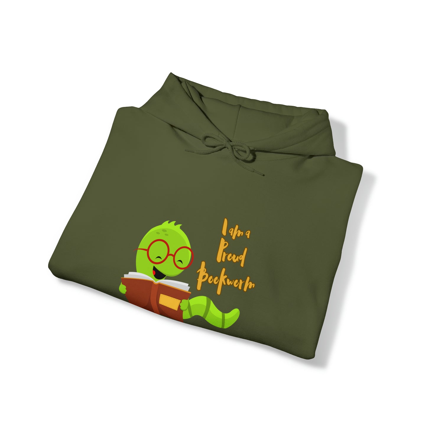 Literary Passion Unleashed: Bookworm & Proud Hoodie | Literary Passion Unleashed Unisex Hoodies