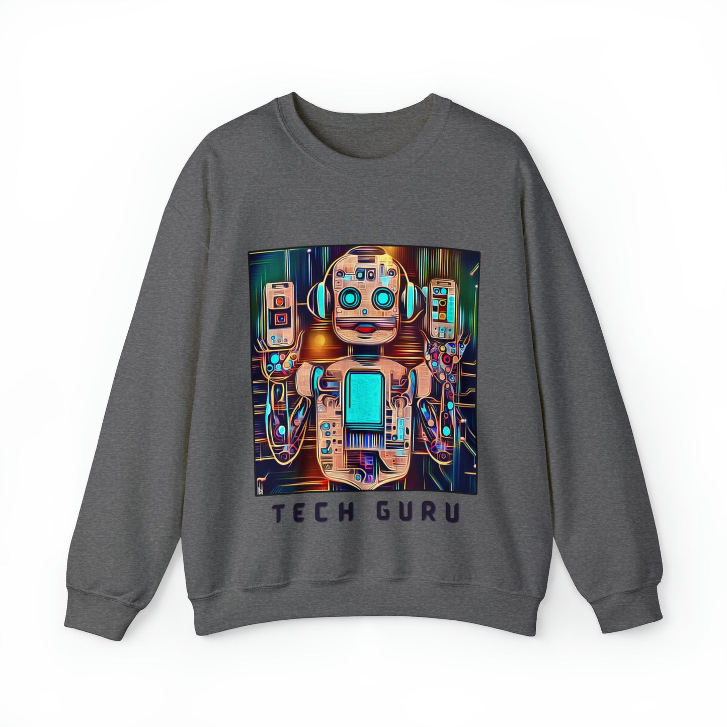 Digital Savvy Sweatshirt | Tech Guru Unisex Sweatshirt