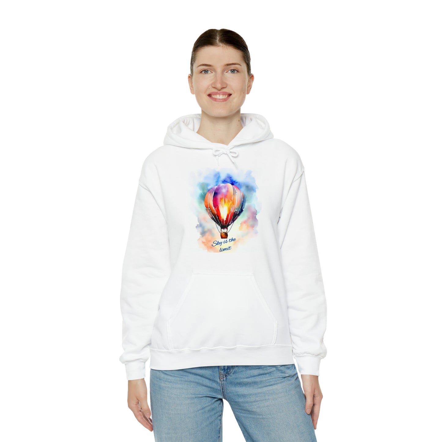 Boundless Horizons: Sky's the Limit Unisex Hoodie | Elevate Your Dreams Hoodies