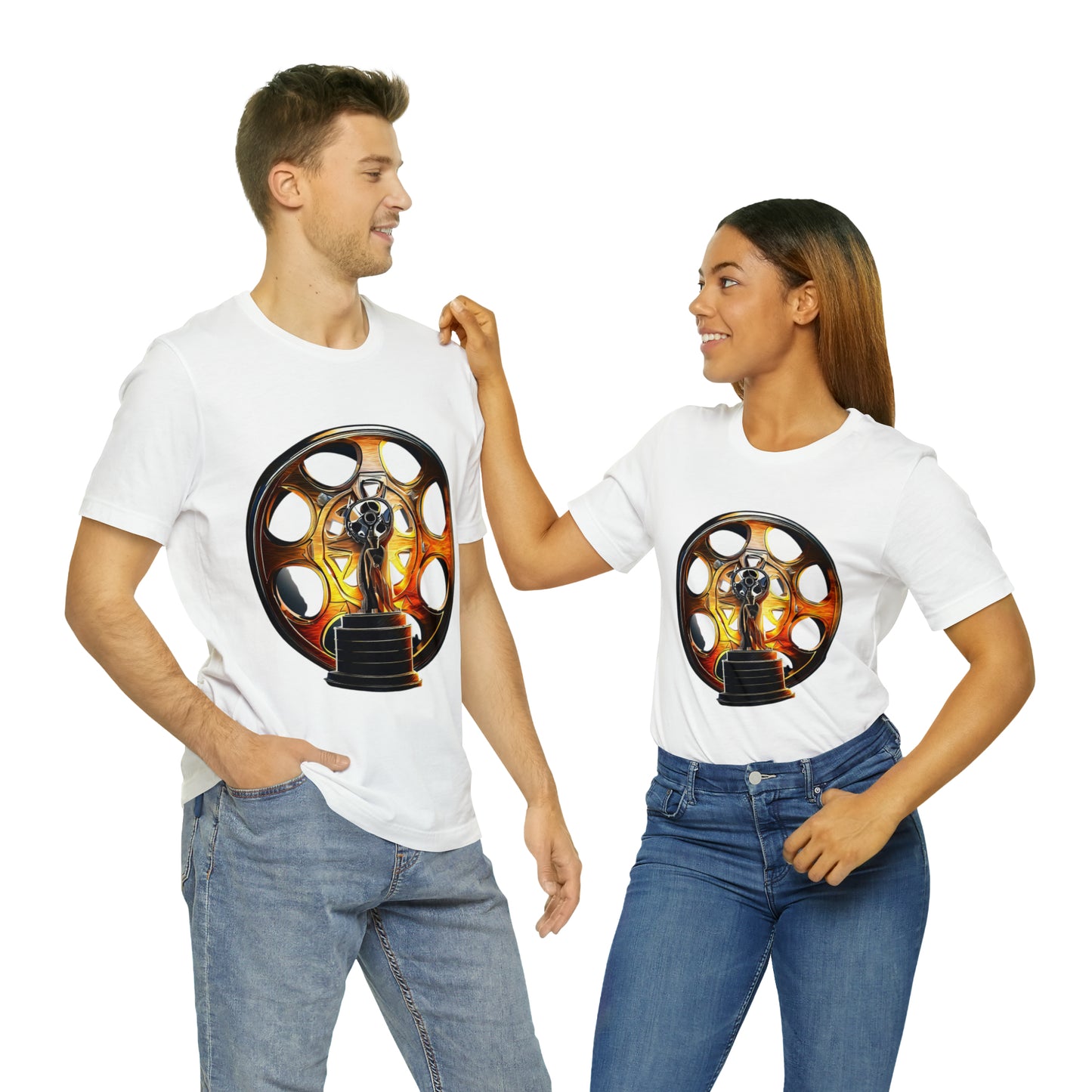 Cinematic Obsession: Movie Buff Unisex Tee | Film Fanatic T-Shirts