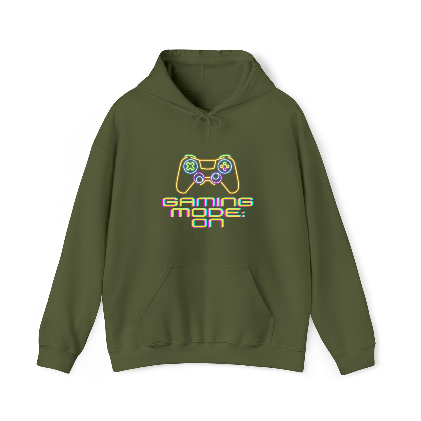 Pixel Power Activated: Gaming Mode ON Hoodie | Level Up Hoodies