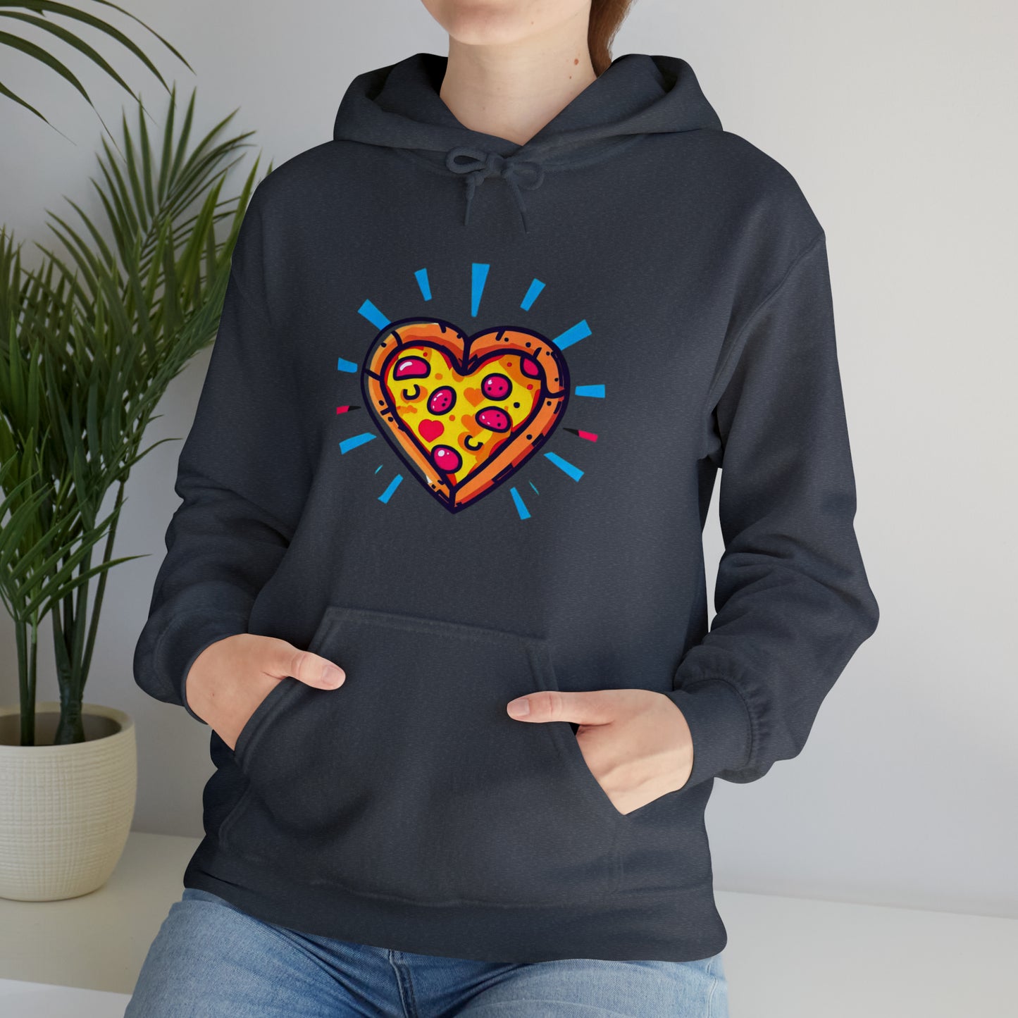 Slice of Love: Pizza My Heart Unisex Hoodie | Pizza Passion Hoodies