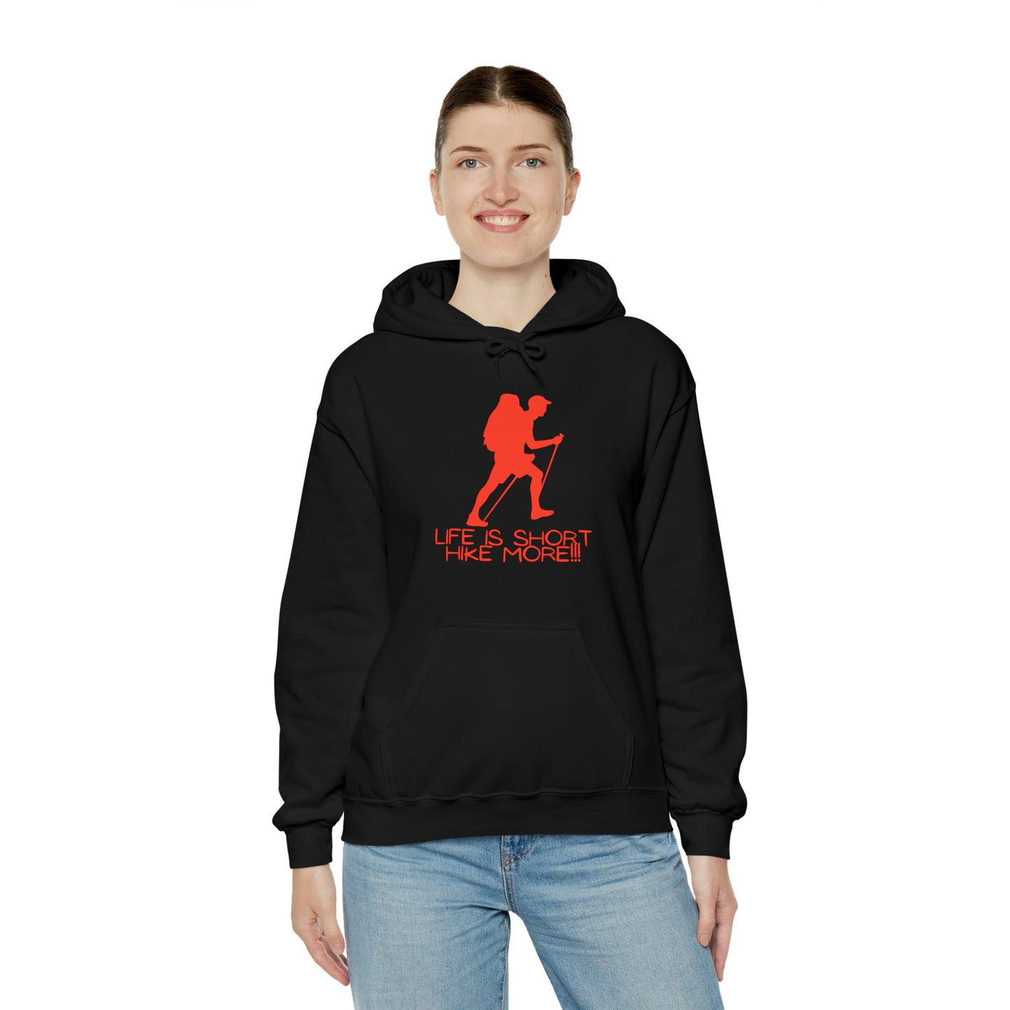 Answer Nature's Call: Life is Short, Hike More Hoodie | Explore the Wild Hoodies