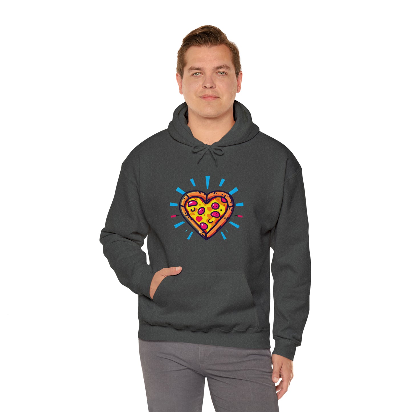 Slice of Love: Pizza My Heart Unisex Hoodie | Pizza Passion Hoodies