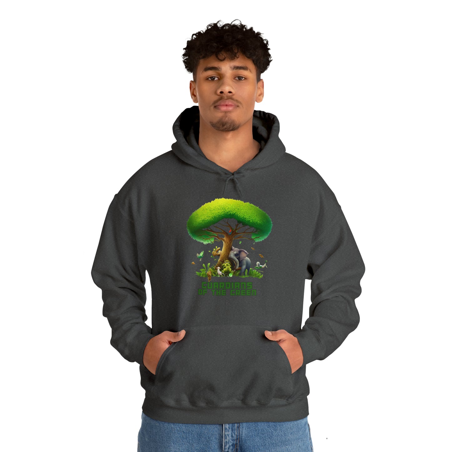 Guardians of the Green: Nature Nurturer Unisex Hoodie | Wildlife Harmony Hoodies