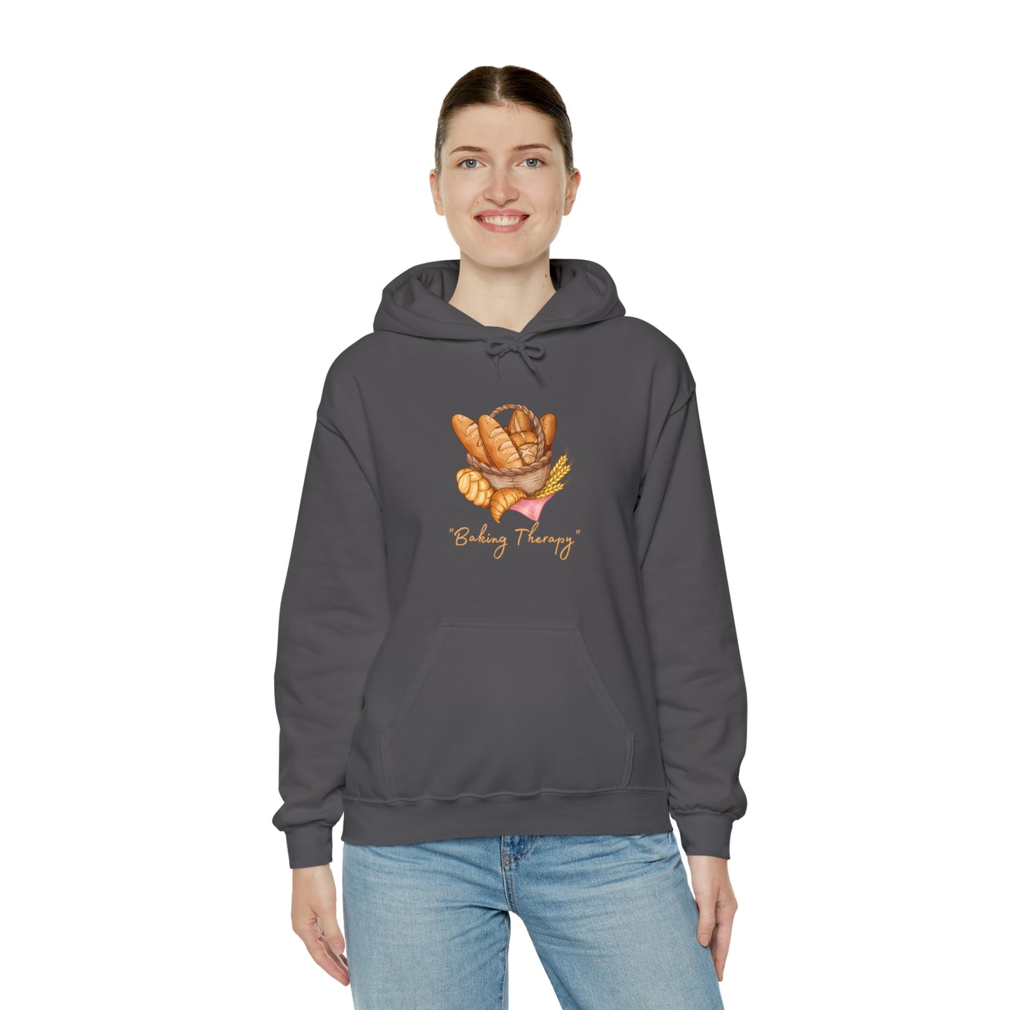 Baking Therapy Unleashed: Bake Away Stress Hoodie | Whisking Serenity Hoodies