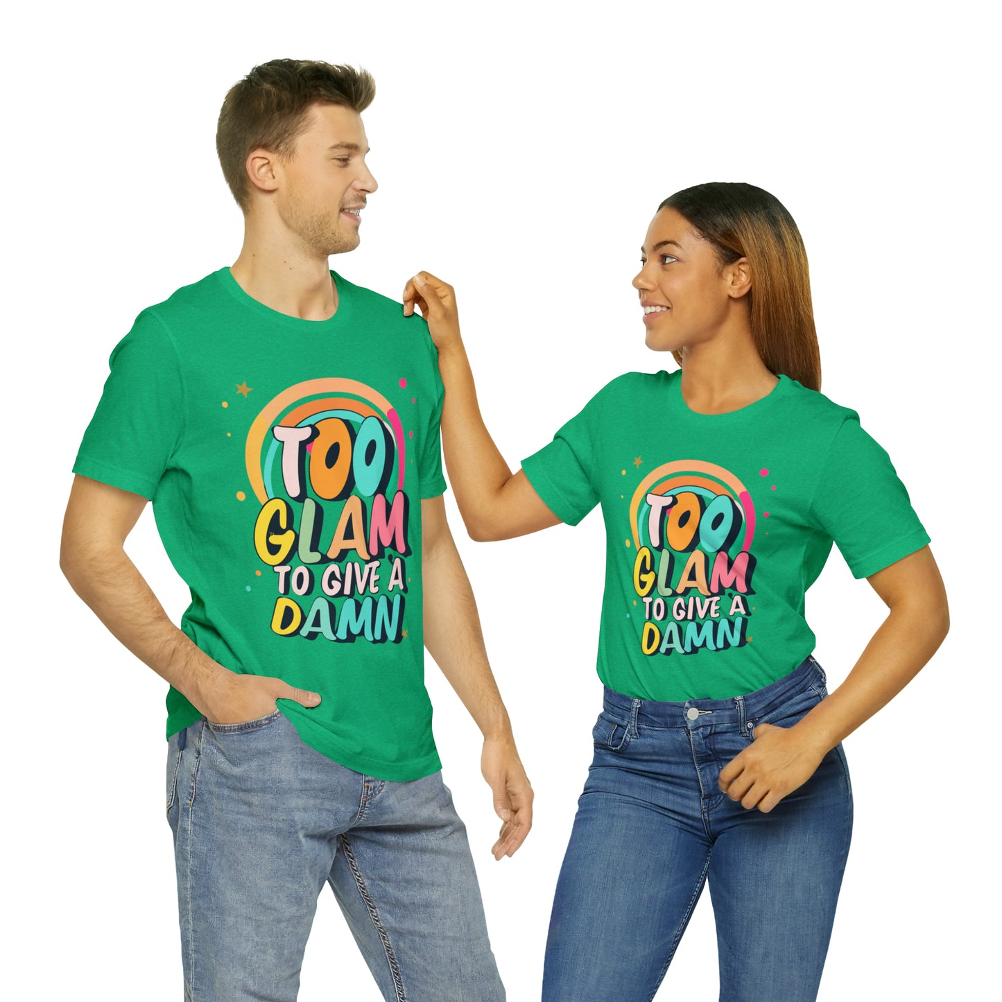 Too Glam to Give a Damn: Get Your Glam Squad Tee Today! | Be Like No One(BLN1) T-Shirts