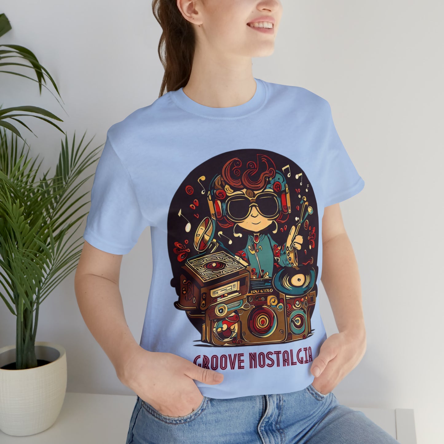 Groove Nostalgia: Vintage Vinyl Lover Unisex Tee | Retro Rhythms T-Shirts