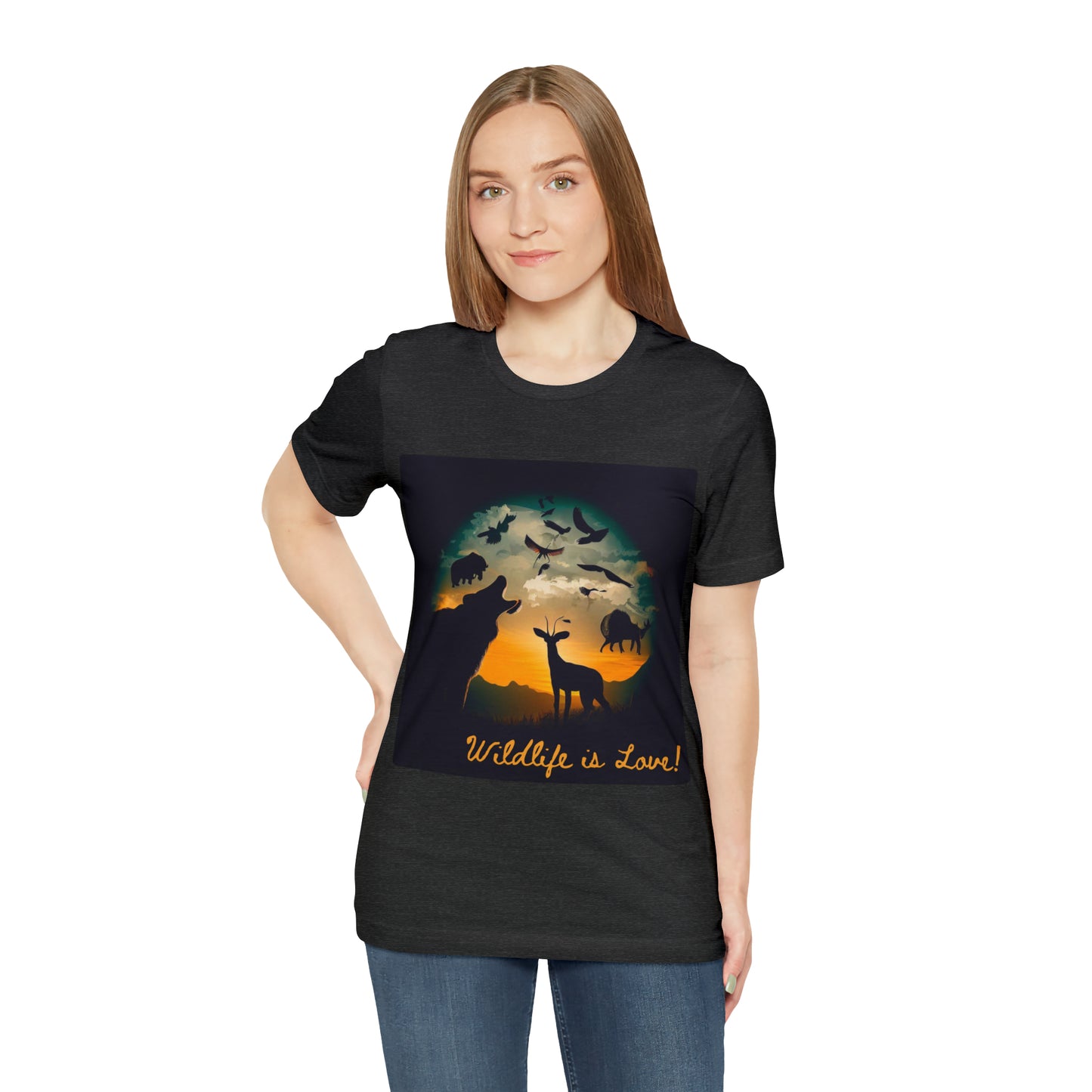 Nature's Companions: Wildlife Lover Unisex Tee | Creature Enthusiast T-Shirts