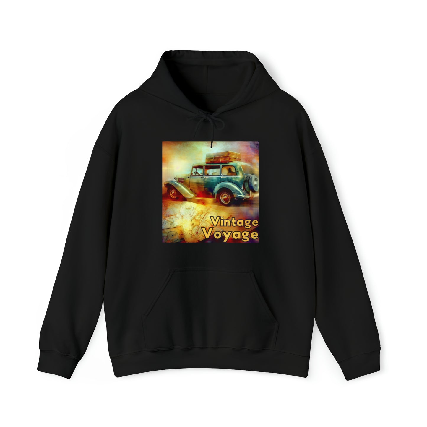 Vintage Voyage: Retro Roadtrip Unisex Hoodie | Classic Adventure Hoodies