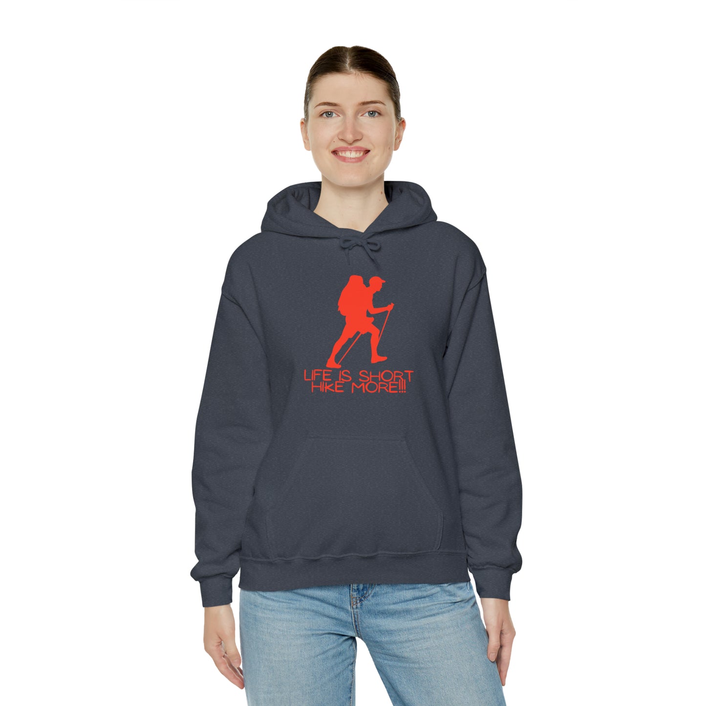 Answer Nature's Call: Life is Short, Hike More Hoodie | Explore the Wild Hoodies