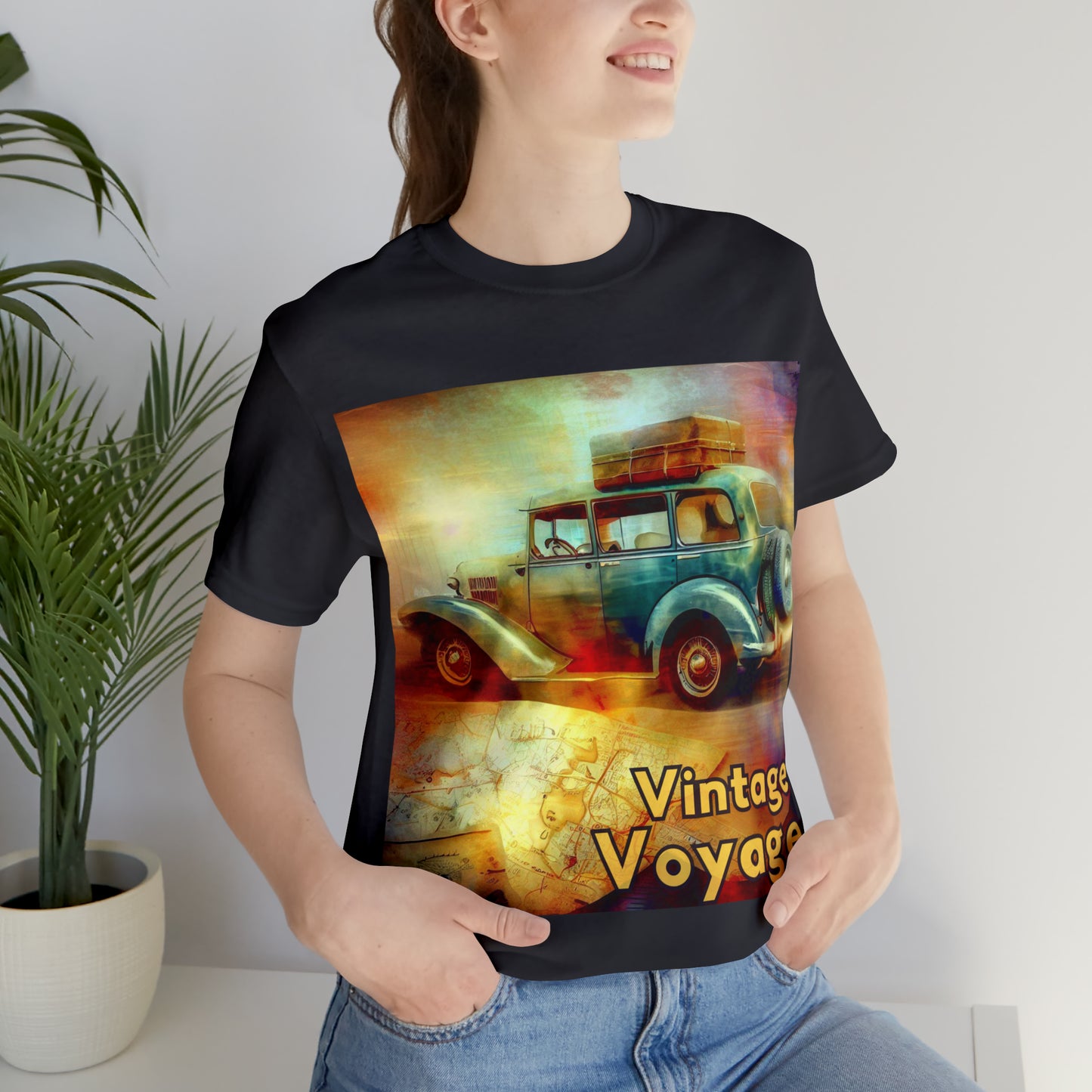 Vintage Voyage: Retro Roadtrip Unisex Tee | Classic Adventure T-Shirts