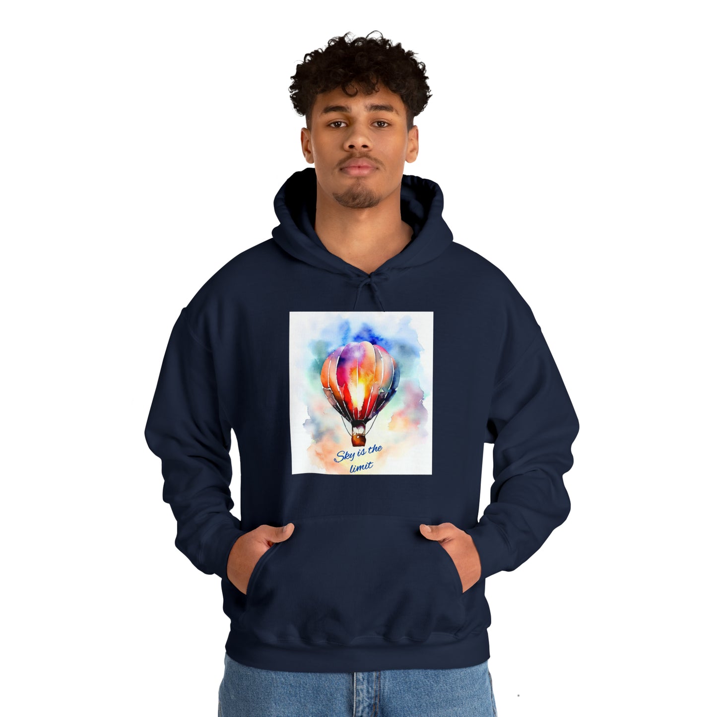 Boundless Horizons: Sky's the Limit Unisex Hoodie | Elevate Your Dreams Hoodies