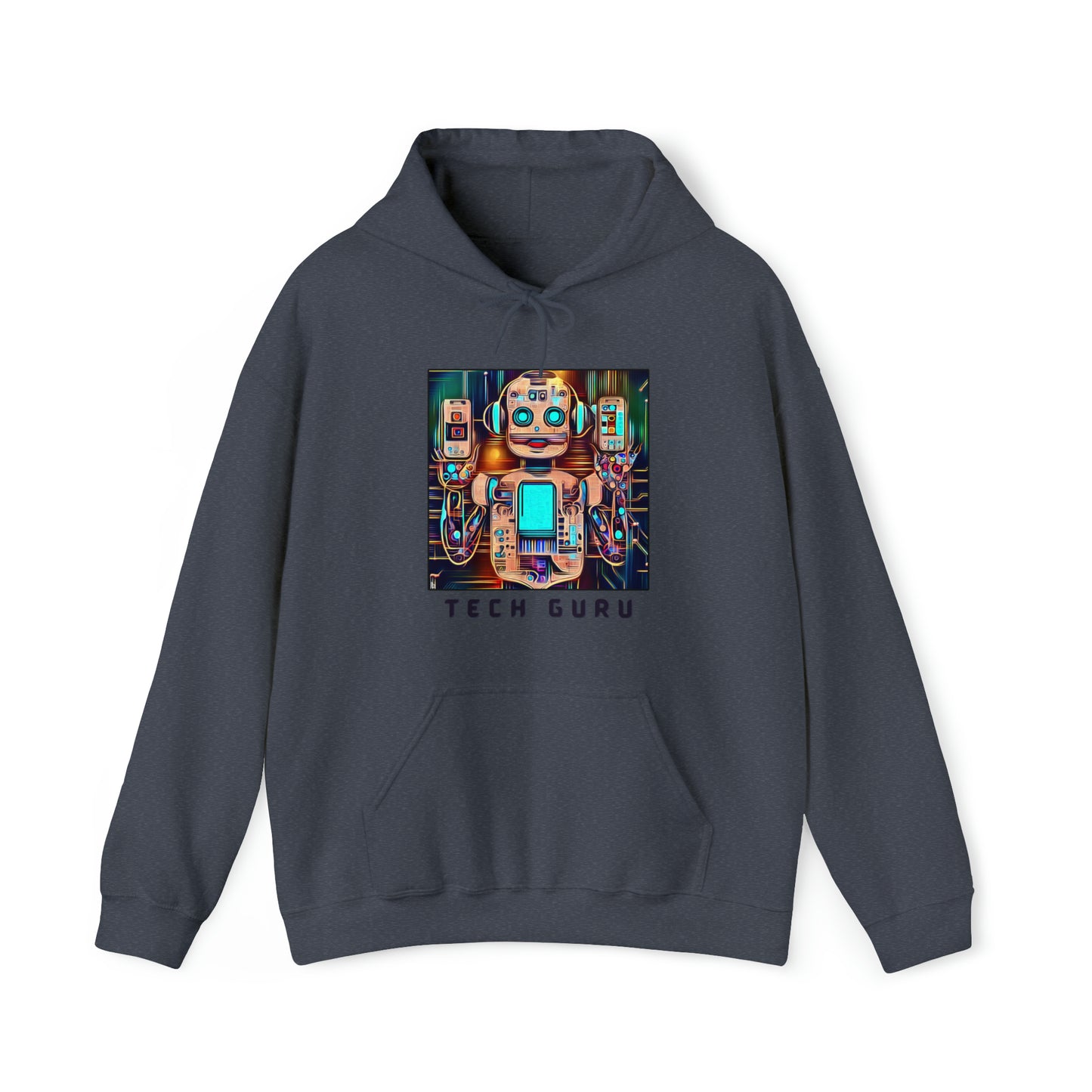 Digital Savvy: Tech Guru Unisex Hoodie | Electronics Enthusiast Hoodies