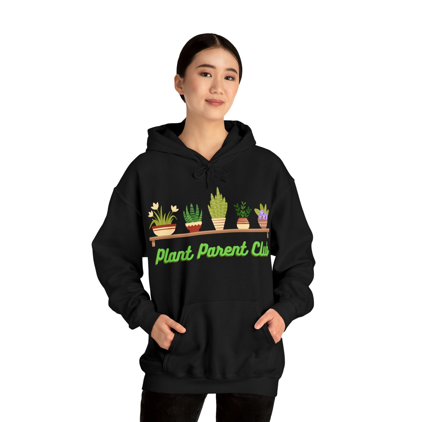 Nurture Nature's Beauty: Plant Parent Club Hoodie | Botanical Bliss Hoodies