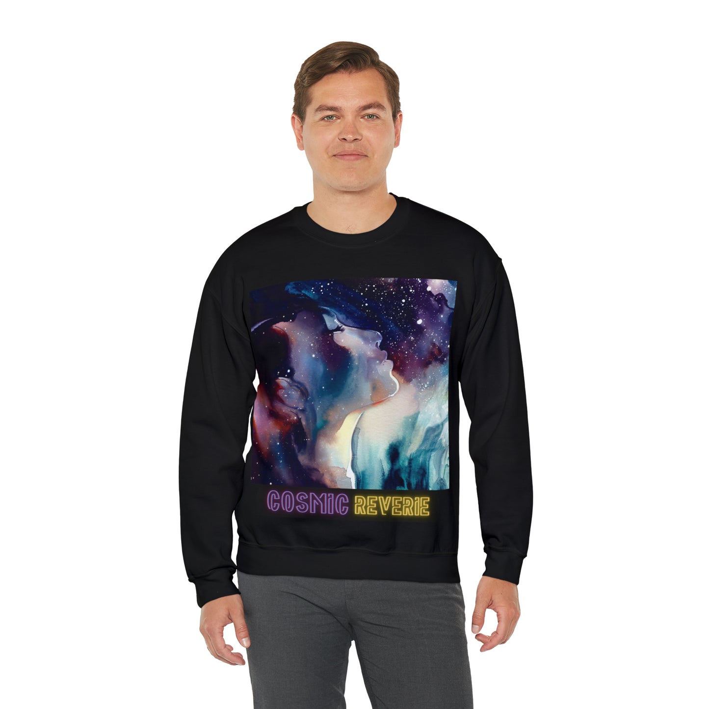 Cosmic Reverie Sweatshirt | Galactic Dreamer Unisex Sweatshirt