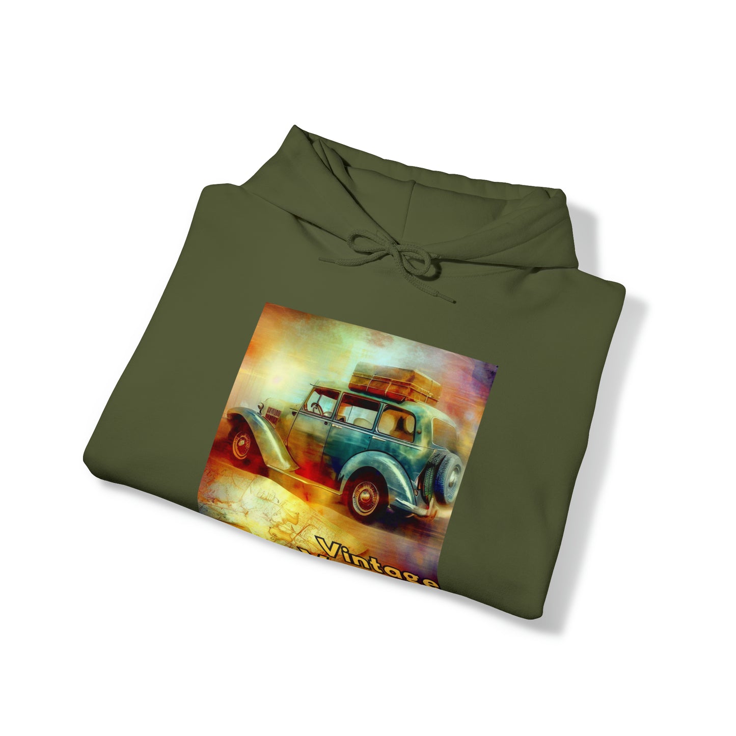 Vintage Voyage: Retro Roadtrip Unisex Hoodie | Classic Adventure Hoodies