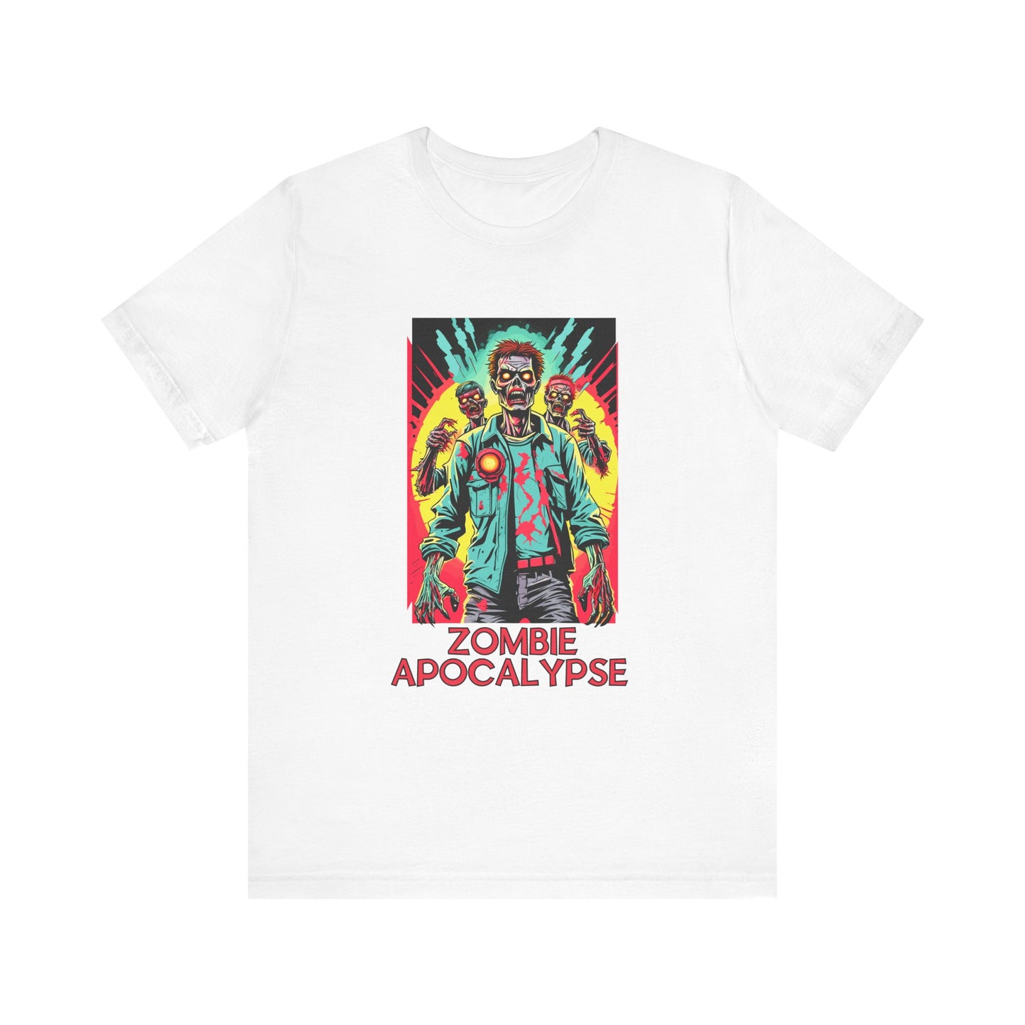 Comic Book Heroes: Zombie Apocalypse Survivors T-Shirt |Halloween Vibes Tee