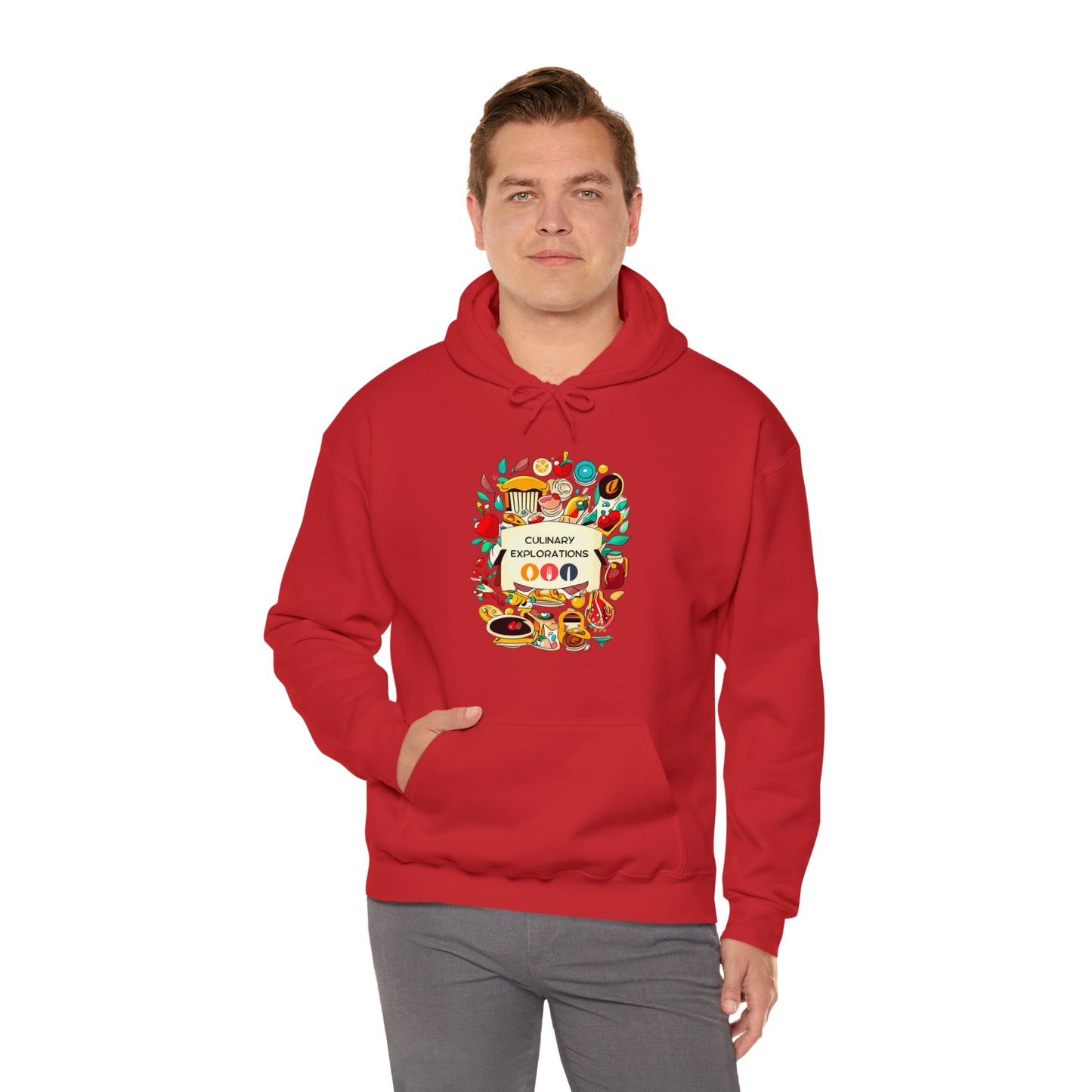 Culinary Explorations: Foodie Adventures Unisex Hoodie | Gourmet Journeys Hoodies