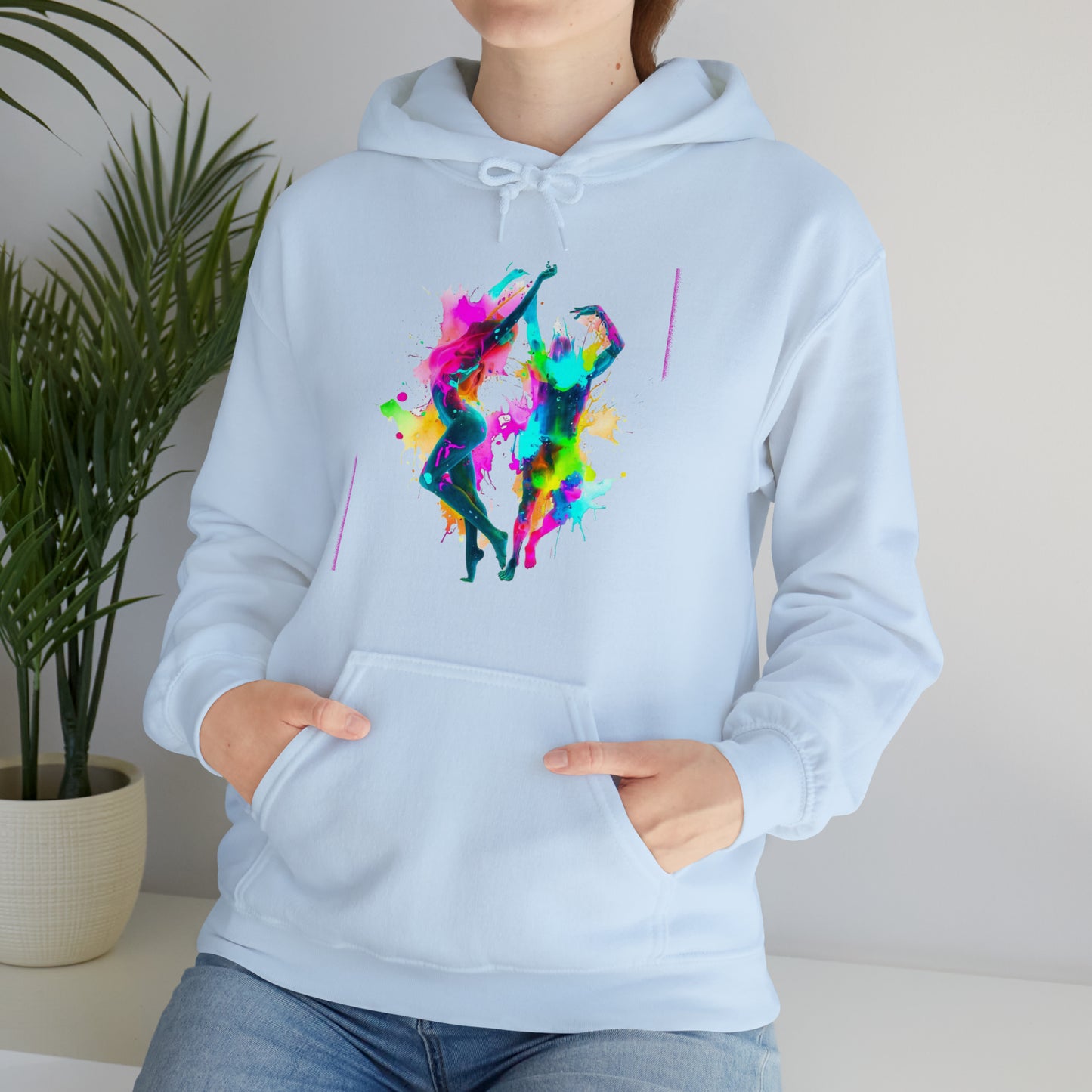 Artistic Anarchy: Creative Chaos Unisex Hoodie | Colorful Chaos Hoodies