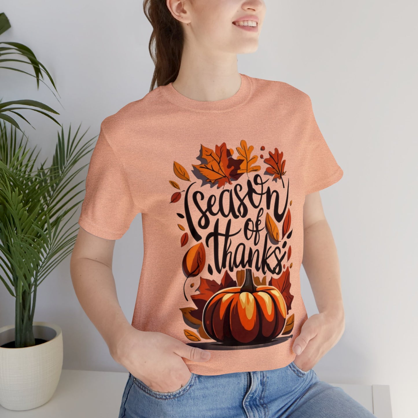 Season of Thanks: Autumn Beauty Unisex Tee | Gratitude Moments T-Shirts by Be Like No One (BLN1) - The Store