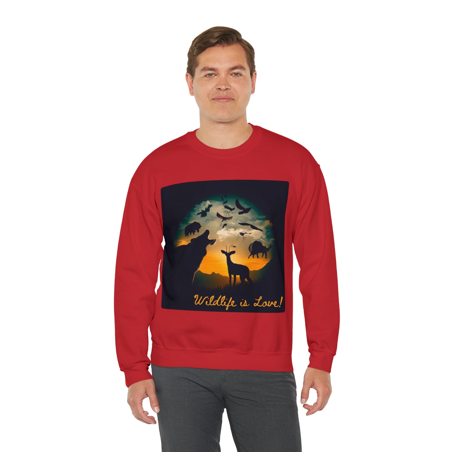 Nature's Companions Sweatshirt | Wildlife Lover Unisex Sweatshirt