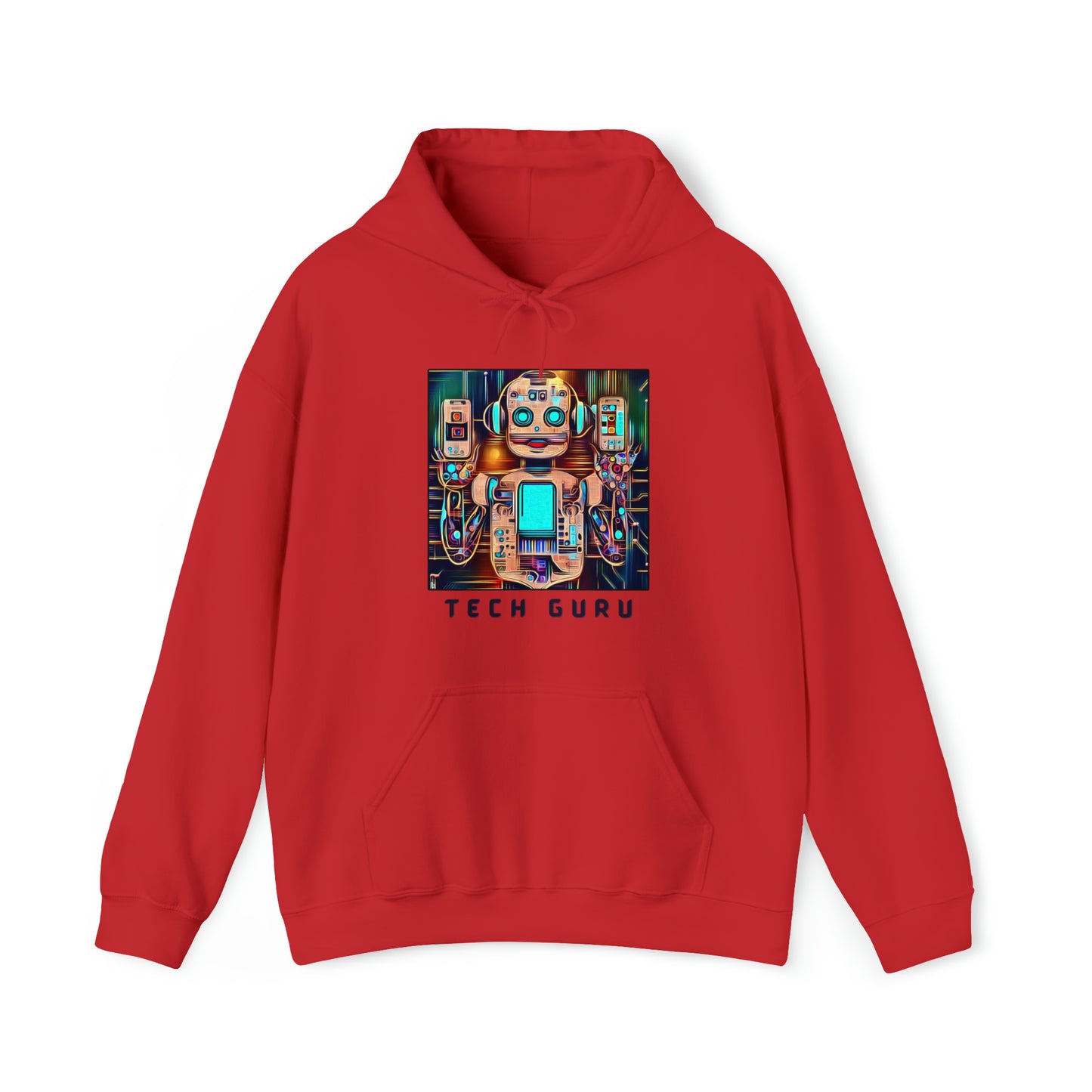 Digital Savvy: Tech Guru Unisex Hoodie | Electronics Enthusiast Hoodies