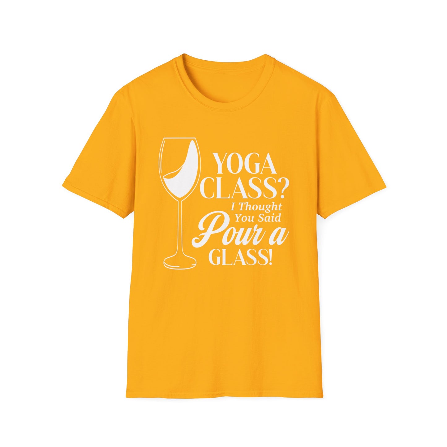 Yoga Class? I Thought You Said Pour a Glass!