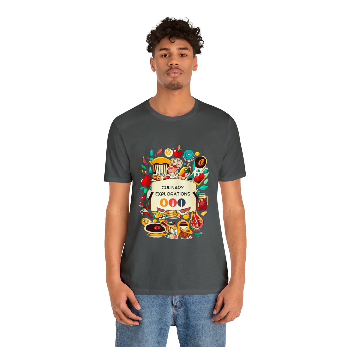 Culinary Explorations: Foodie Adventures Unisex Tee | Gourmet Journeys T-Shirts