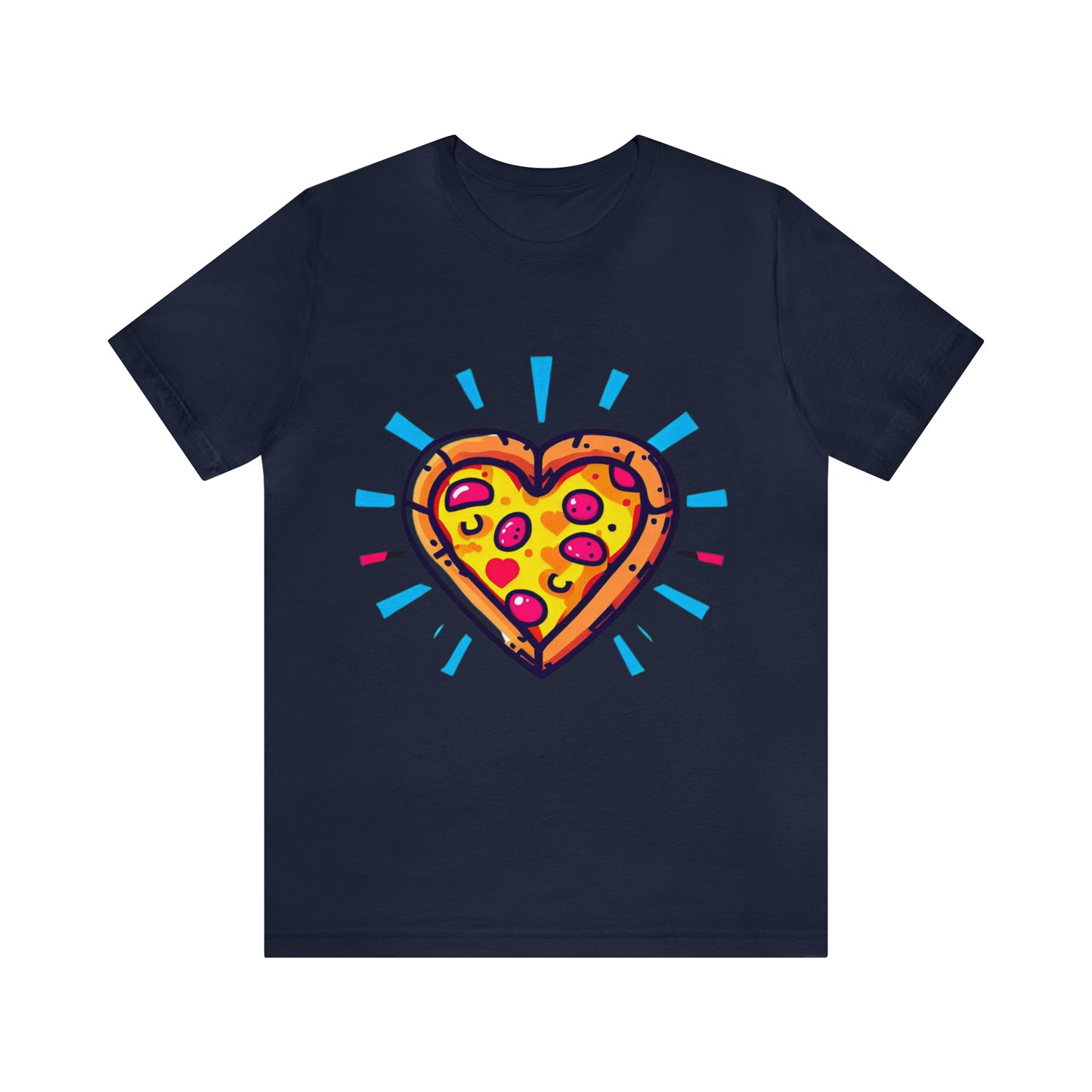 Slice of Love: Pizza My Heart Unisex Tee | Pizza Passion T-Shirts