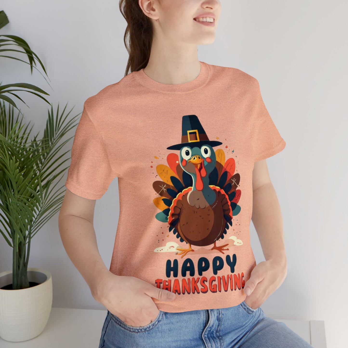 Turkey Time Delight: Vintage Thanksgiving Unisex Tee | Nostalgic Feasts T-Shirts by Be Like No One (BLN1) - The Store